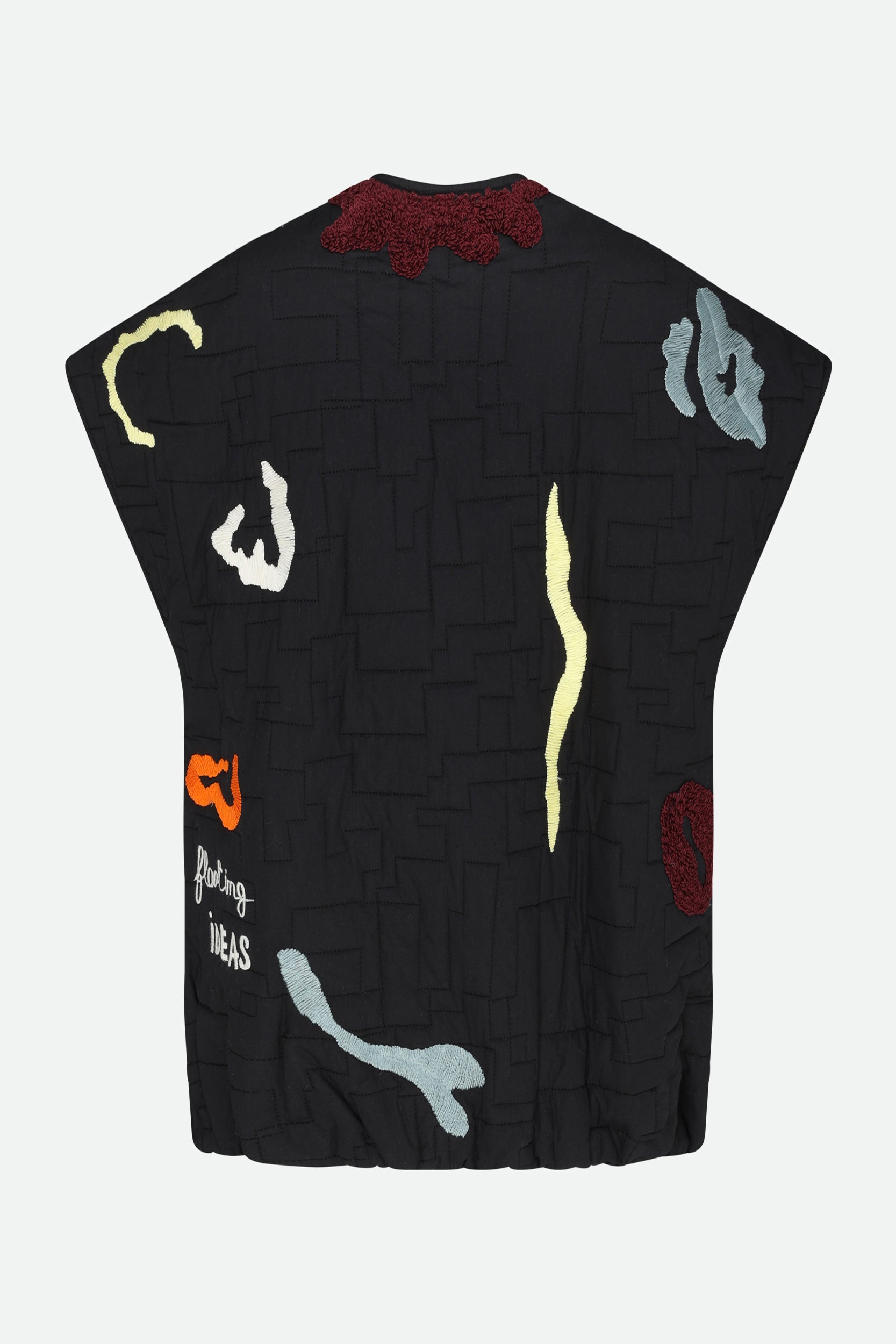 Alysi Piumino Smanicato Nero