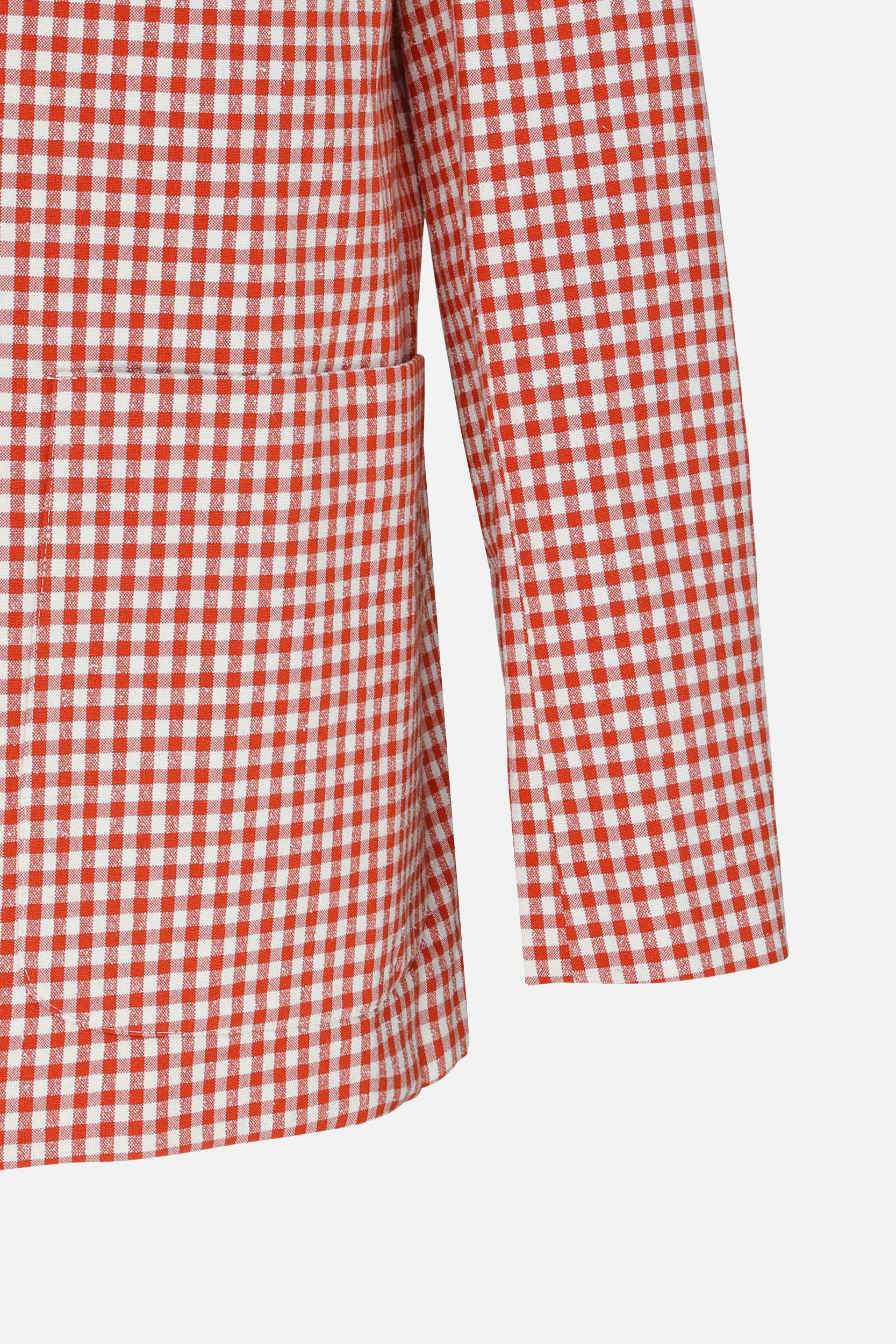 Alysi Blazer Brick Check