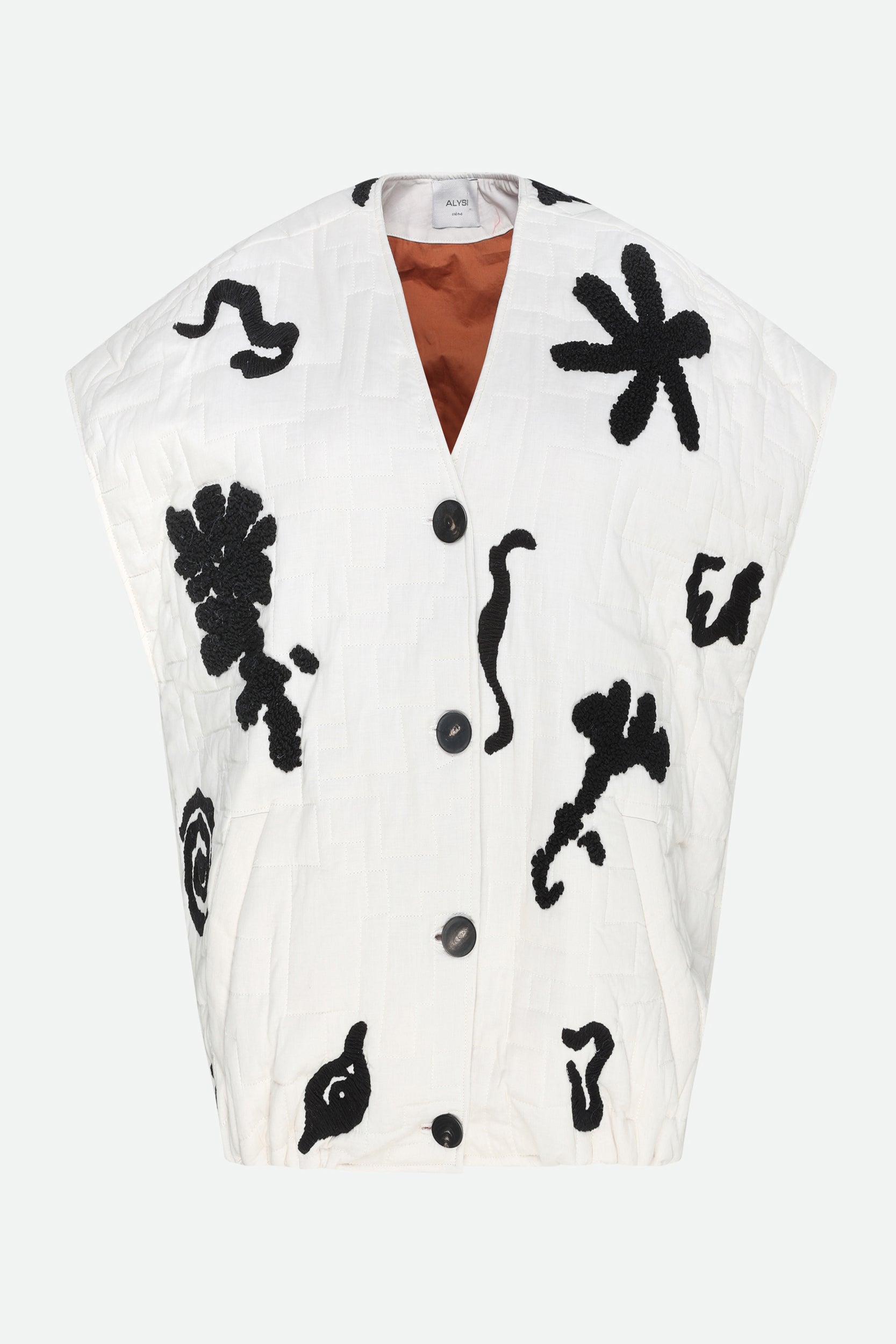 Alysi Butter Sleeveless Down Jacket