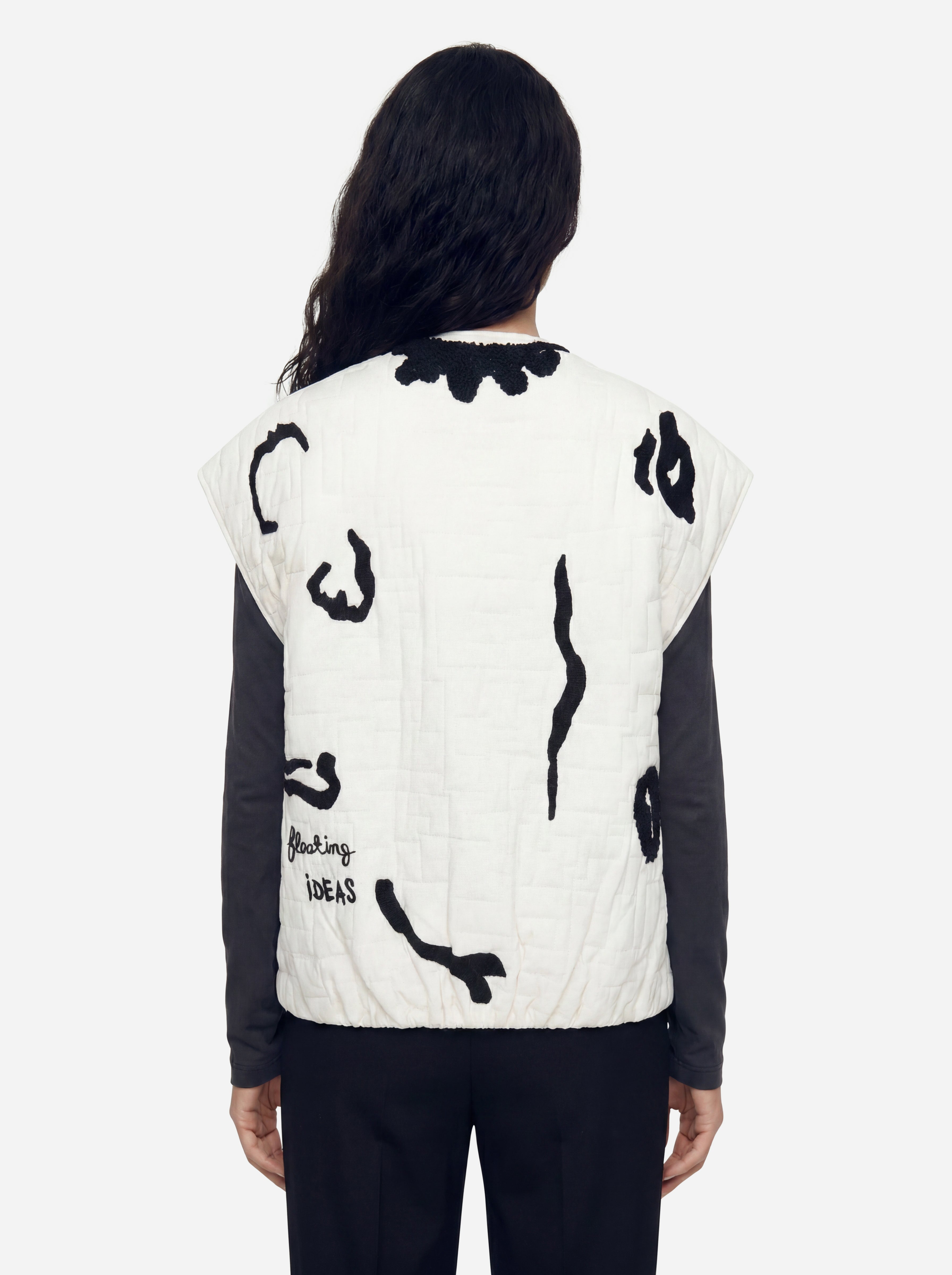 Alysi Butter Sleeveless Down Jacket