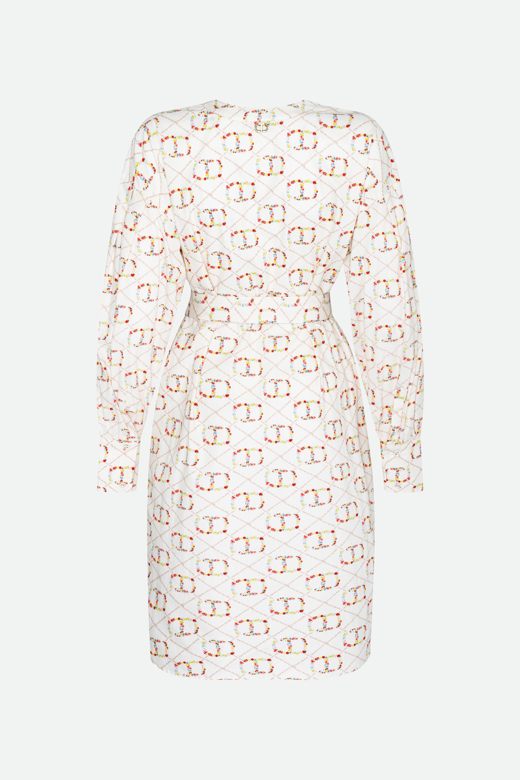 Twinset Abito Midi Logato
