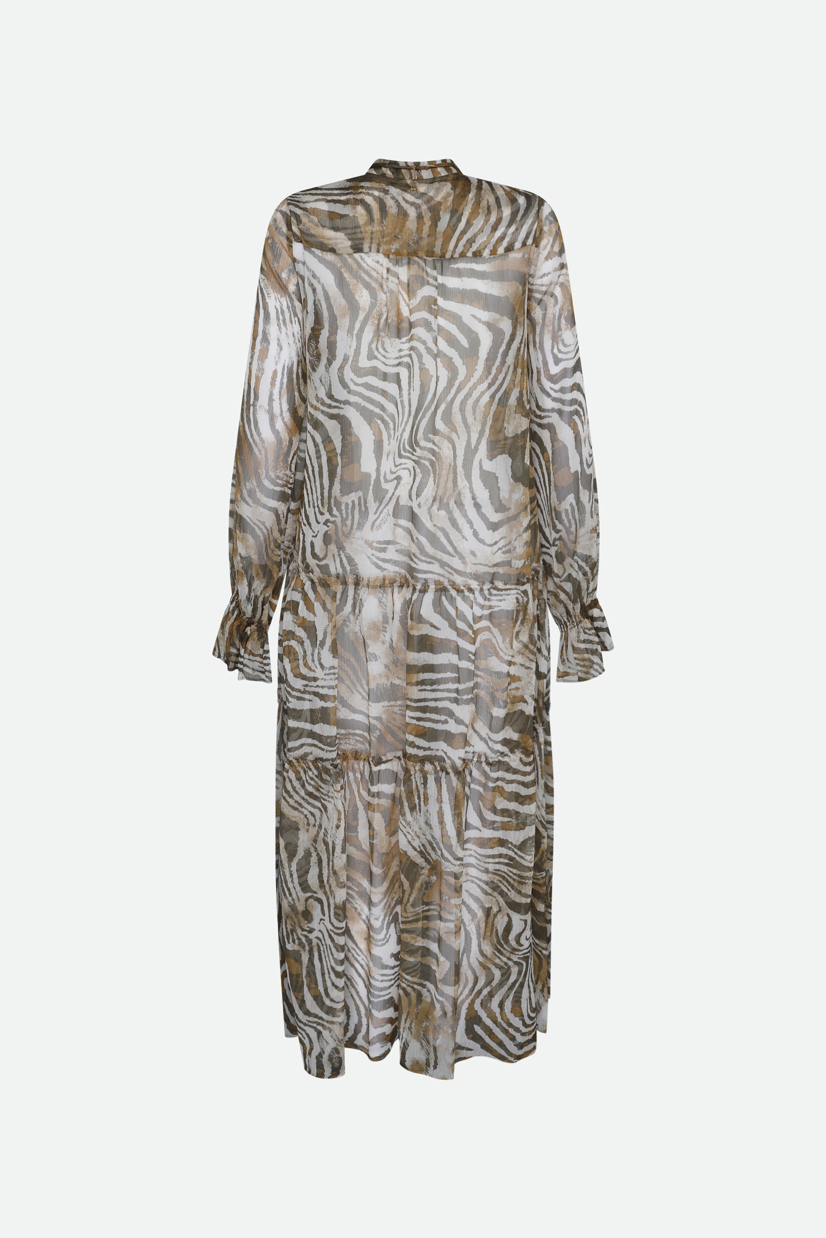 Twinset Long Animal Print Dress