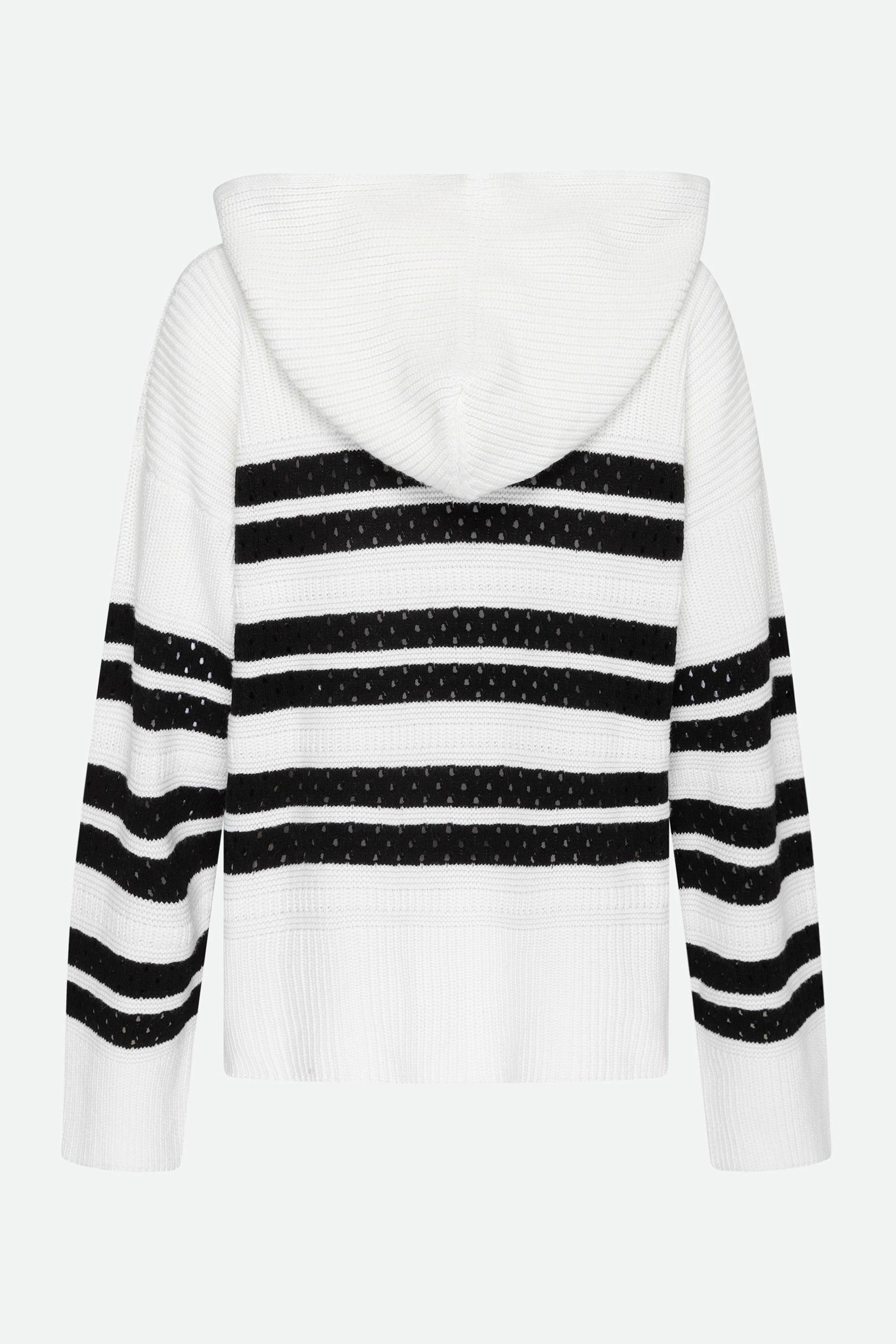 Twinset Treecot Sweater Bianco  and Black
