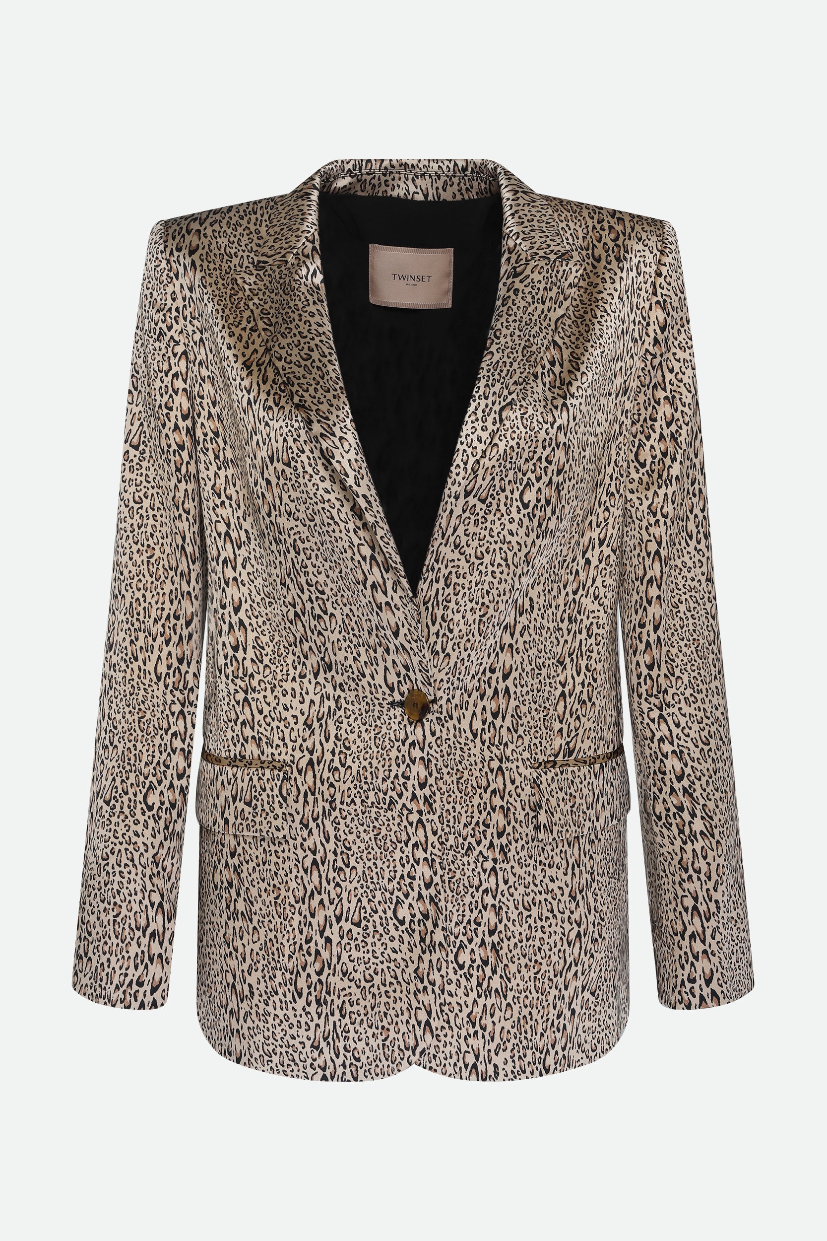 Twinset Blazer Stampa Animalier