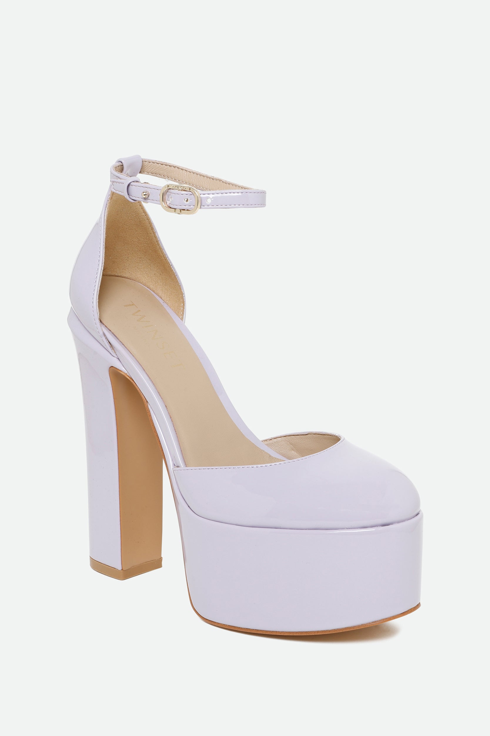 Twinset Décolleté Platform Lilla