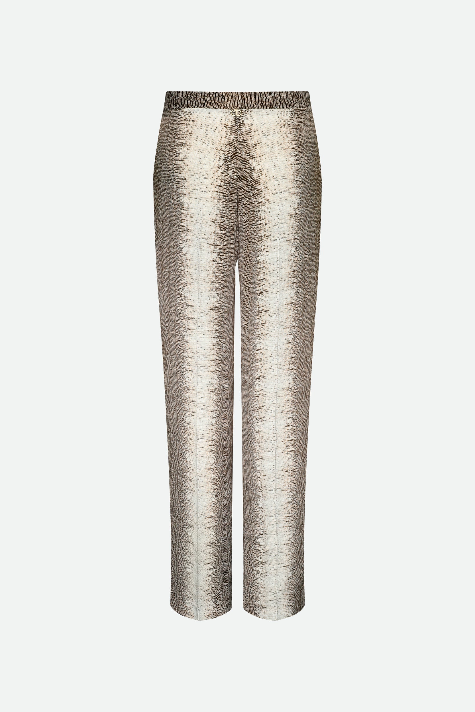 Twinset Lizard Print Pants
