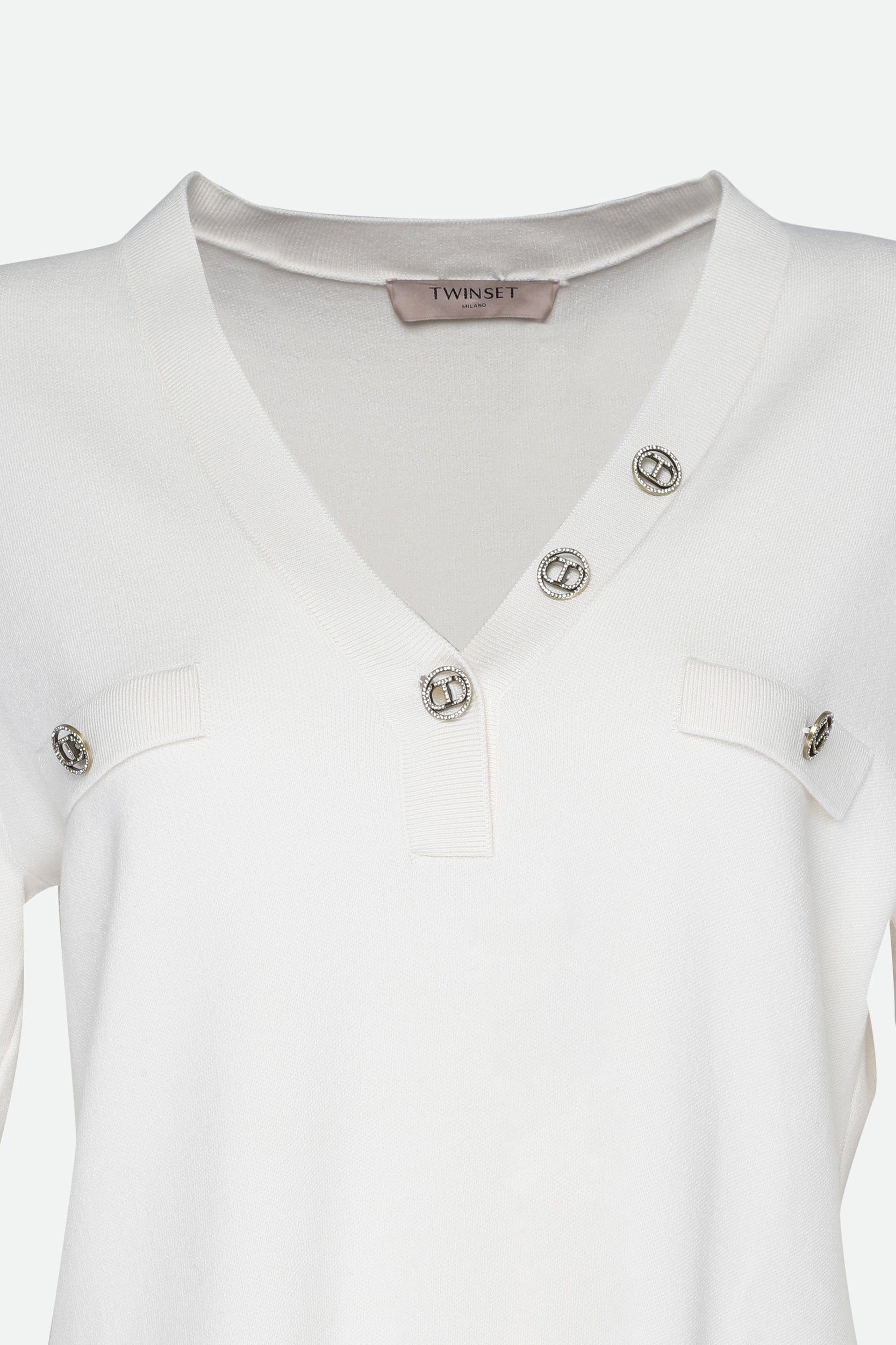 Twinset Abito Bianco