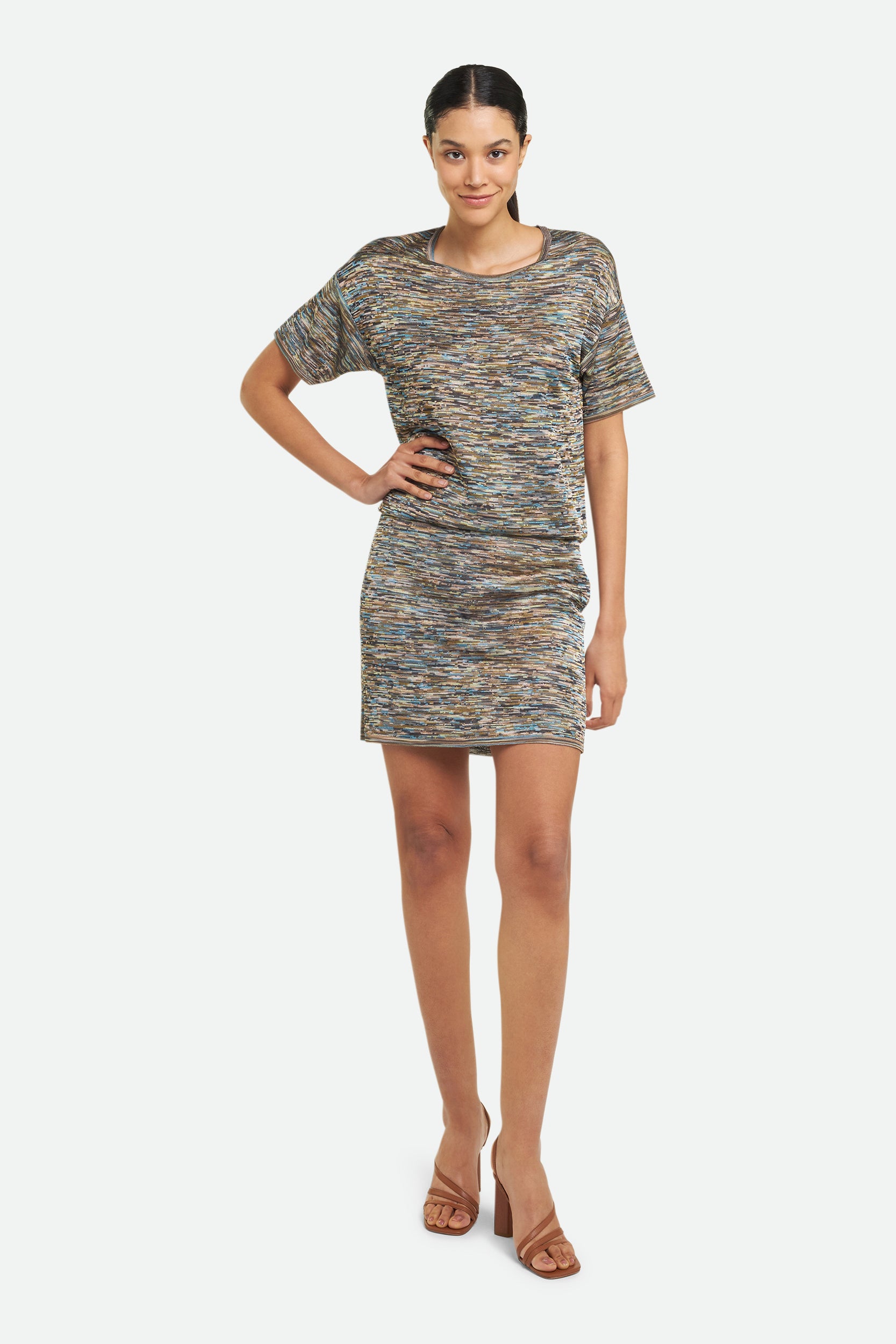 M Missoni Abito Midi Multicolore
