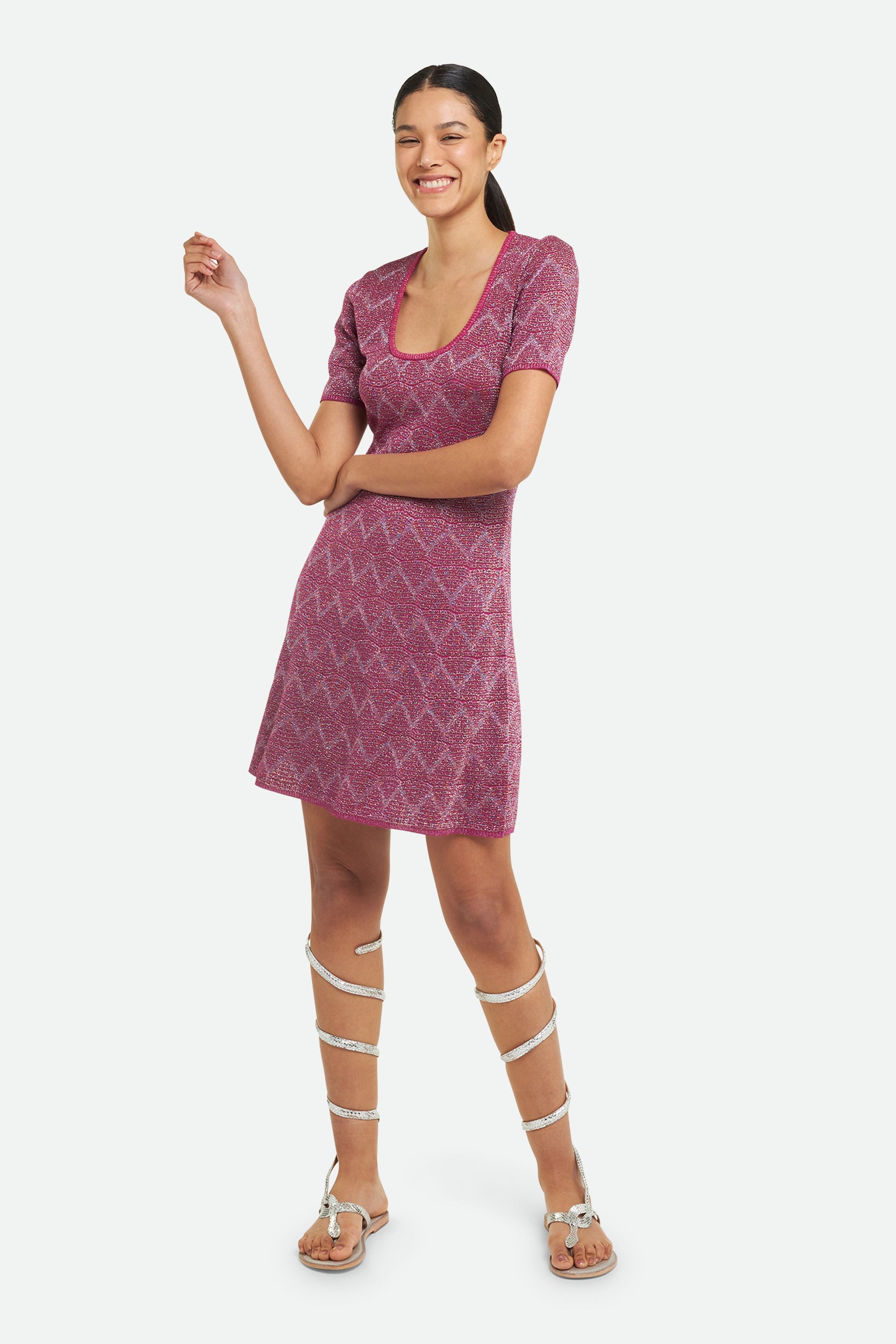 M Missoni Abito Viola