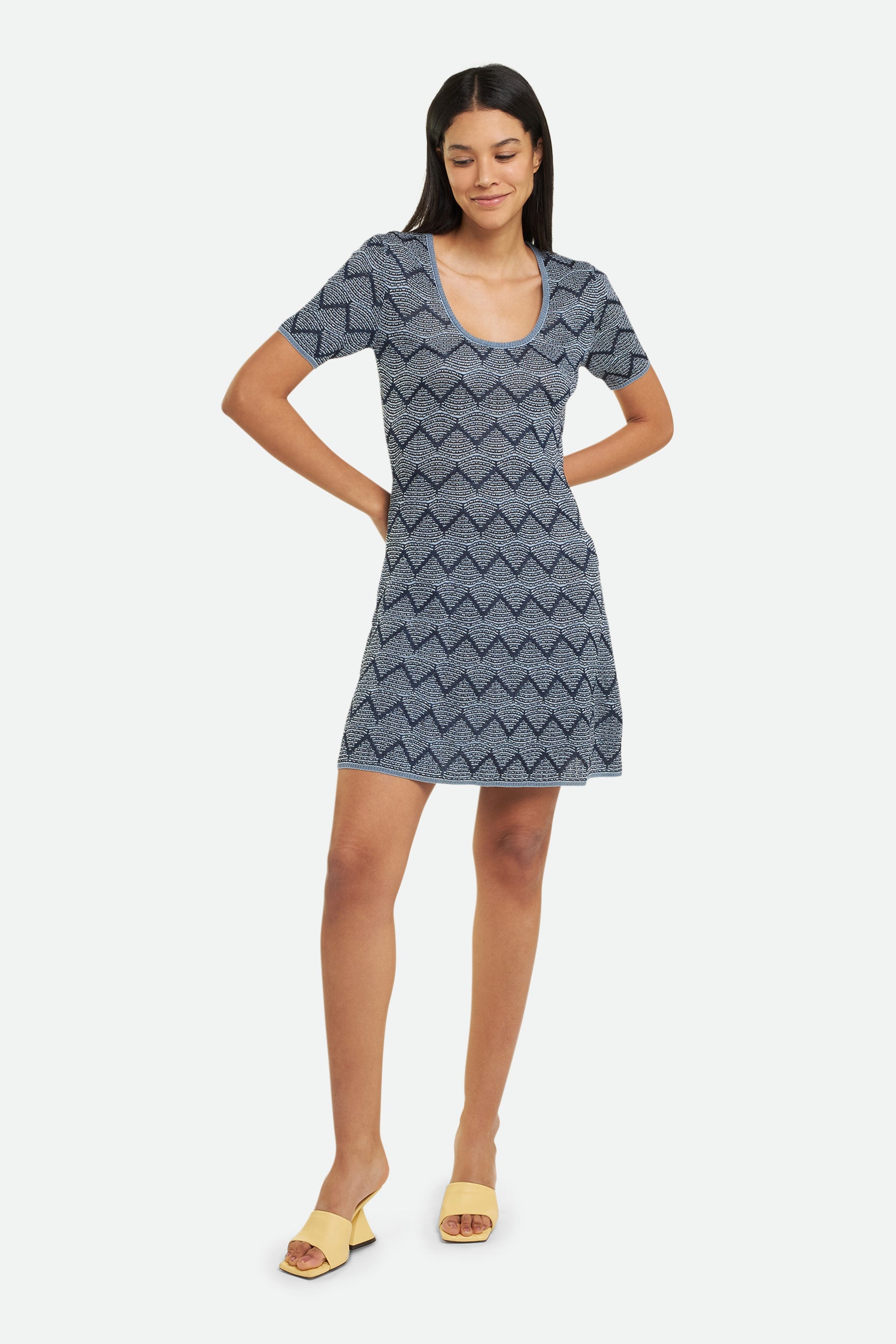 M Missoni Blue Dress