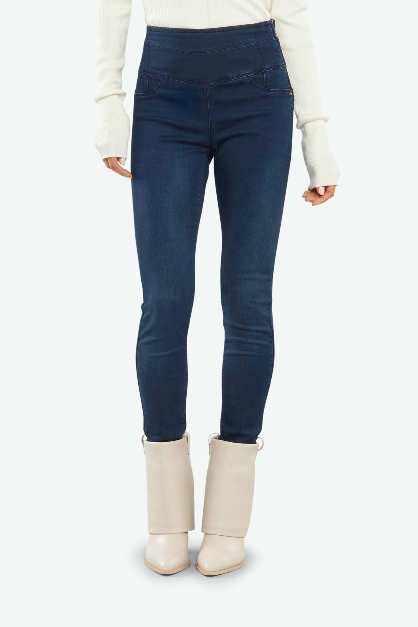 Patrizia Pepe Pantalone Denim Blu Scuro