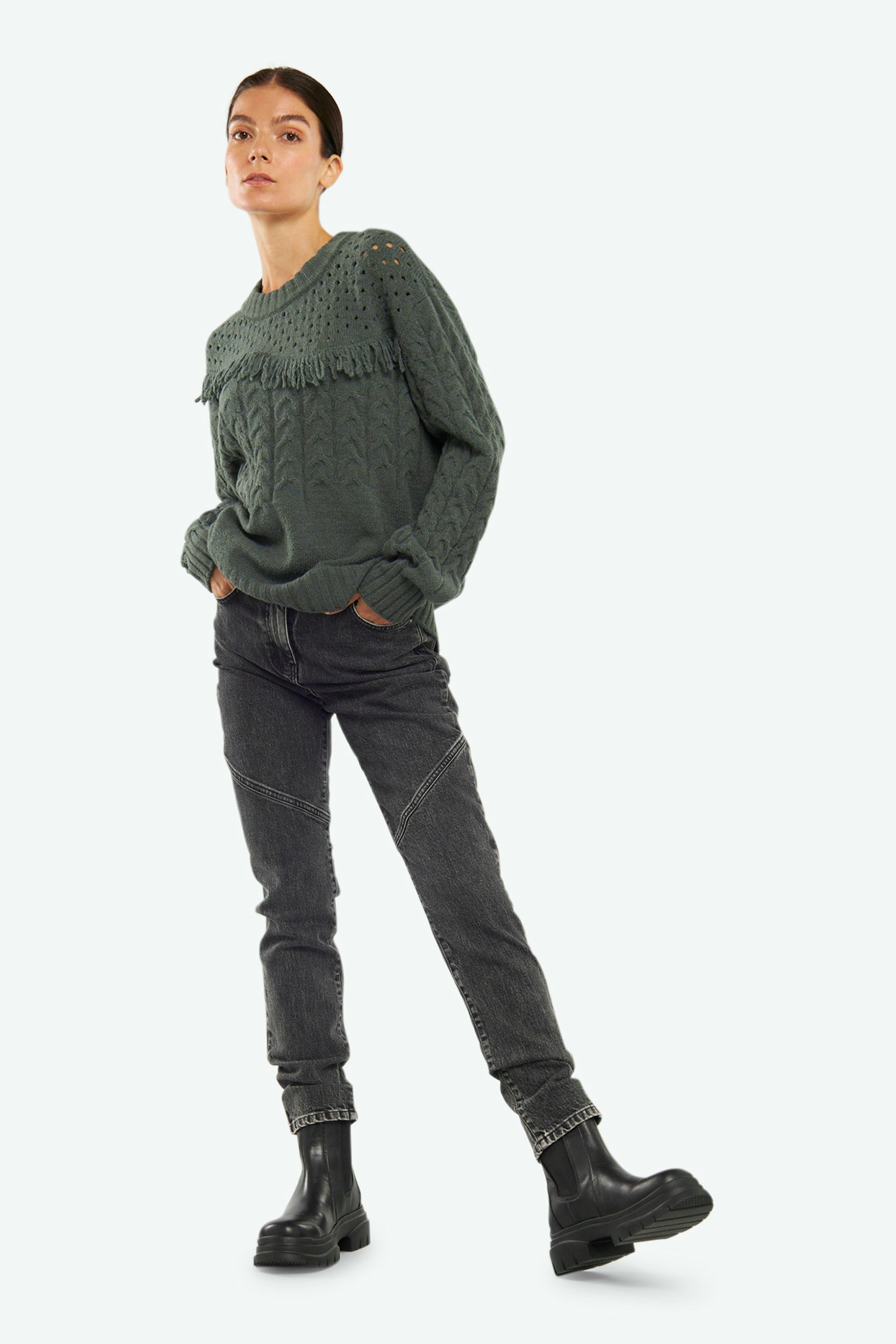 Patrizia Pepe Denim Grey