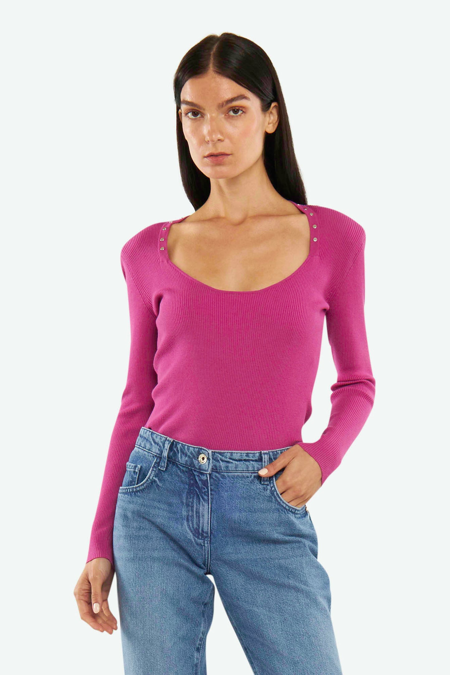 Patrizia Pepe Maglia Orchidea