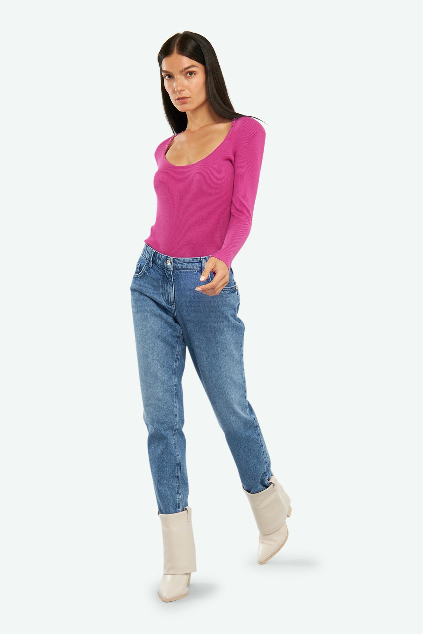 Patrizia Pepe Maglia Orchidea