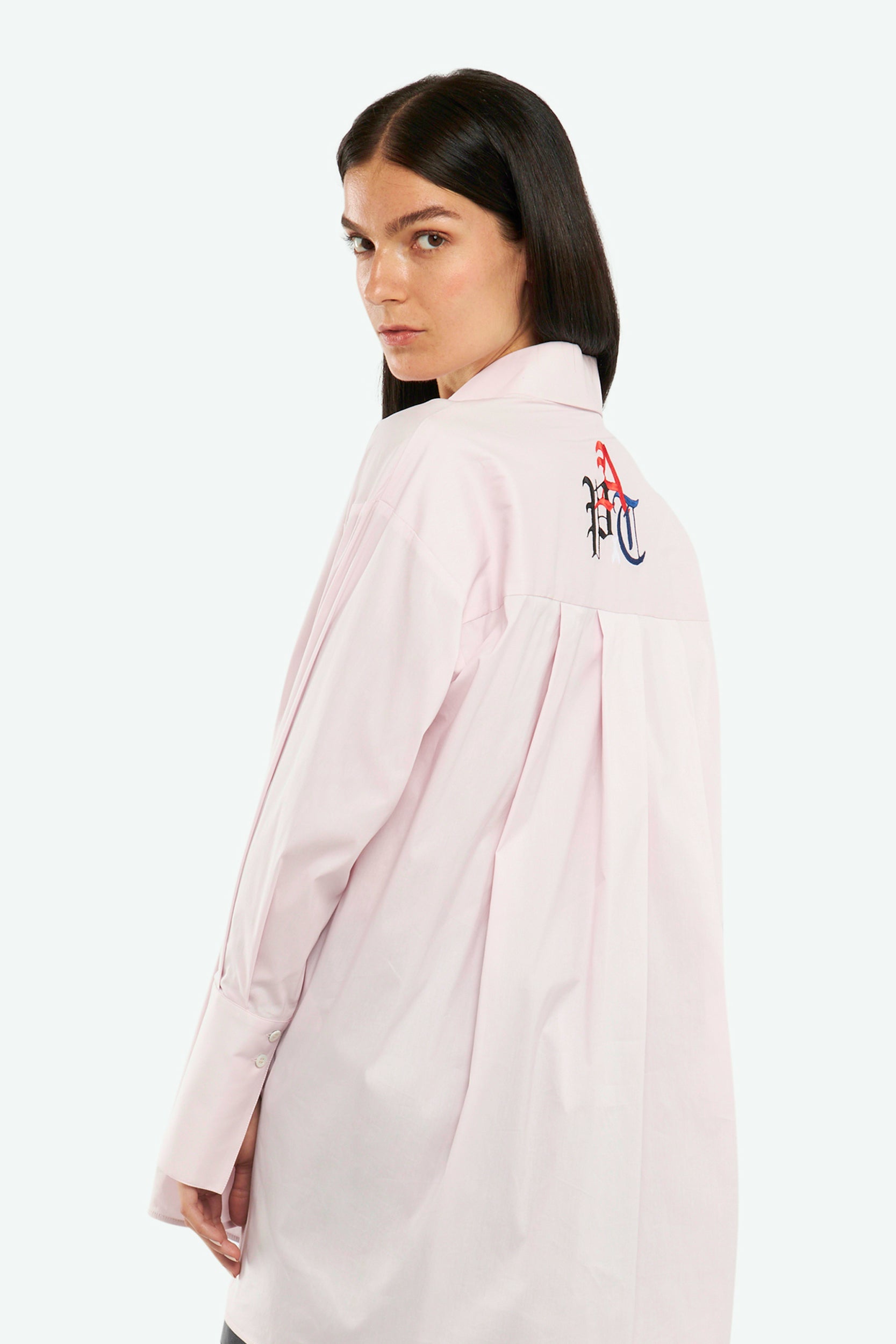 Patrizia Pepe Camicia Oversize Rosa