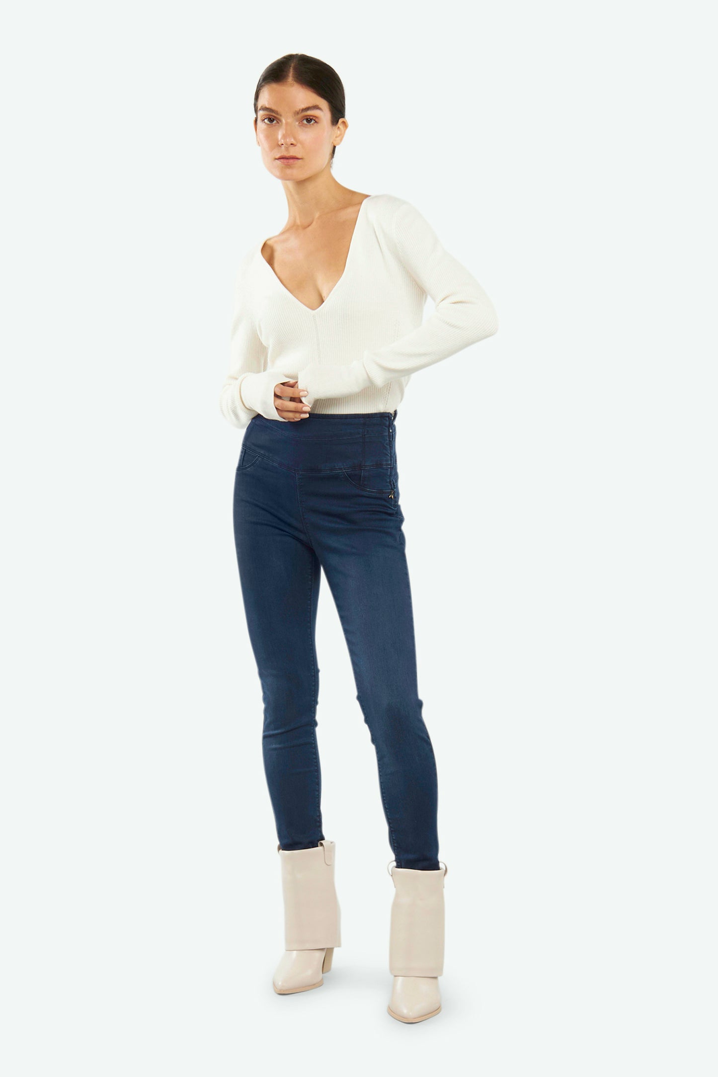 Patrizia Pepe Maglia Bianca