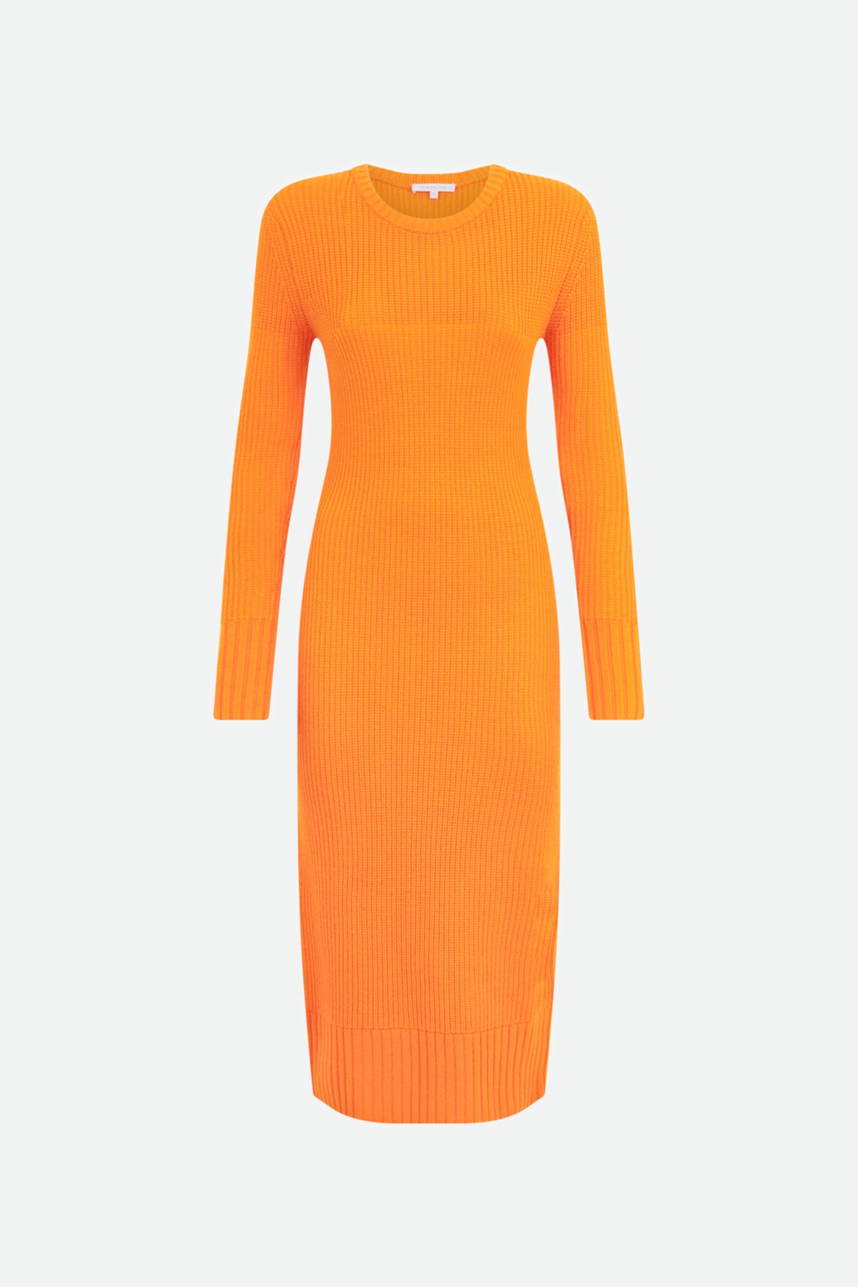 Patrizia Pepe Slit dress Ocher Woman Size XL