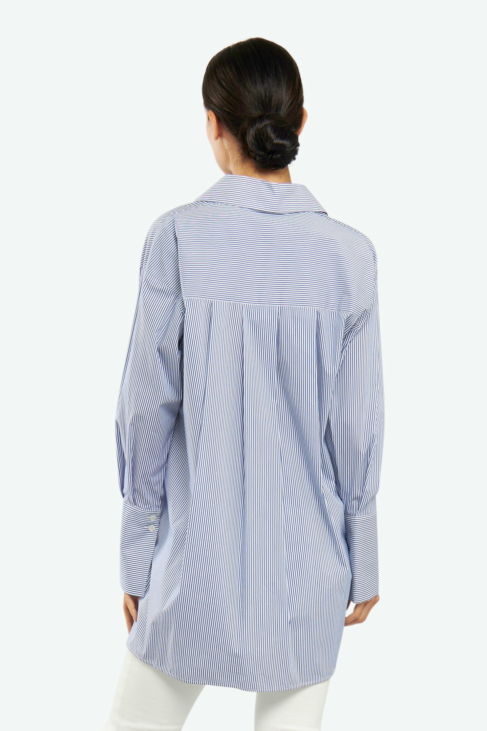 Patrizia Pepe Basic Light Blue Shirt