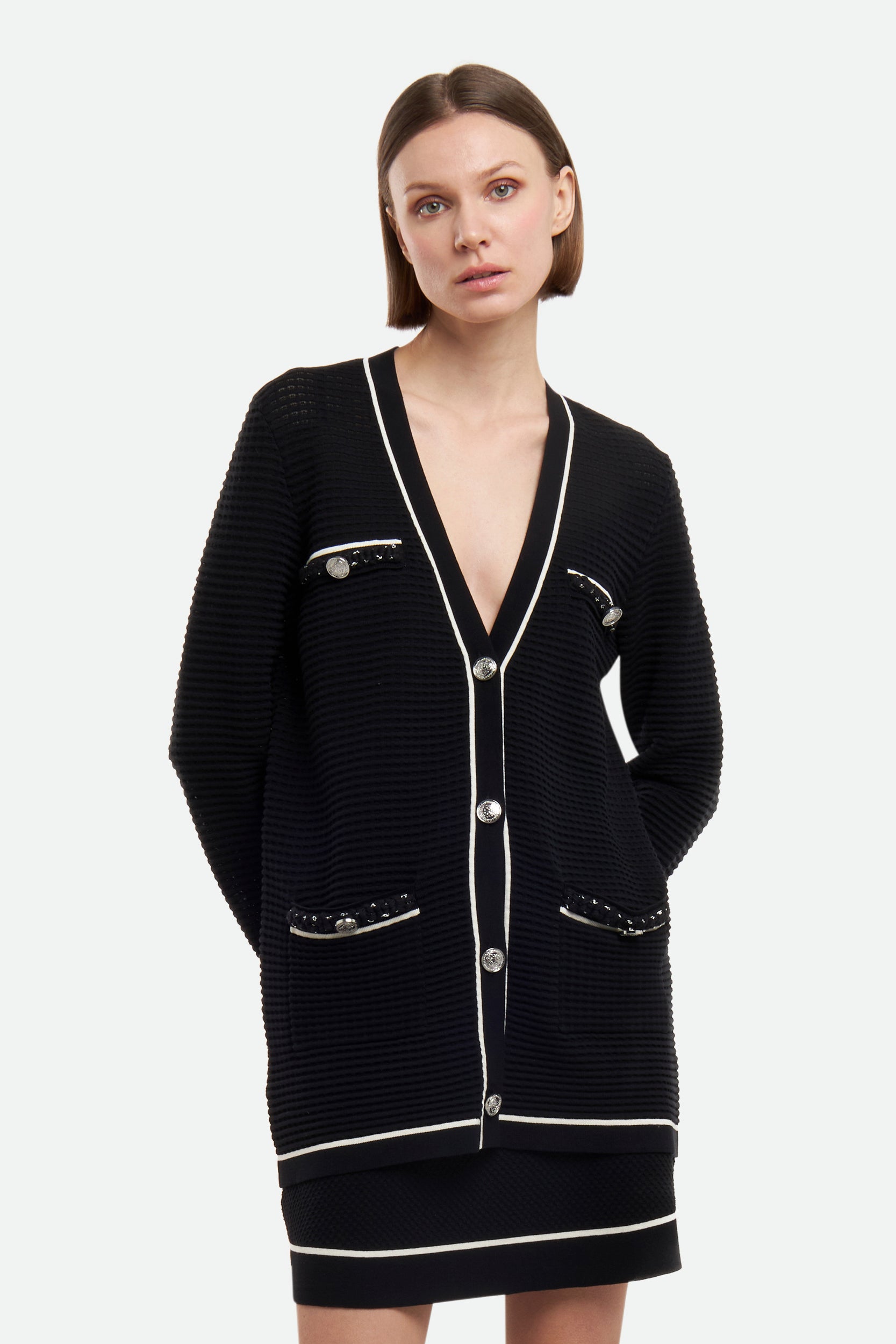 Pinko Black Cardigan
