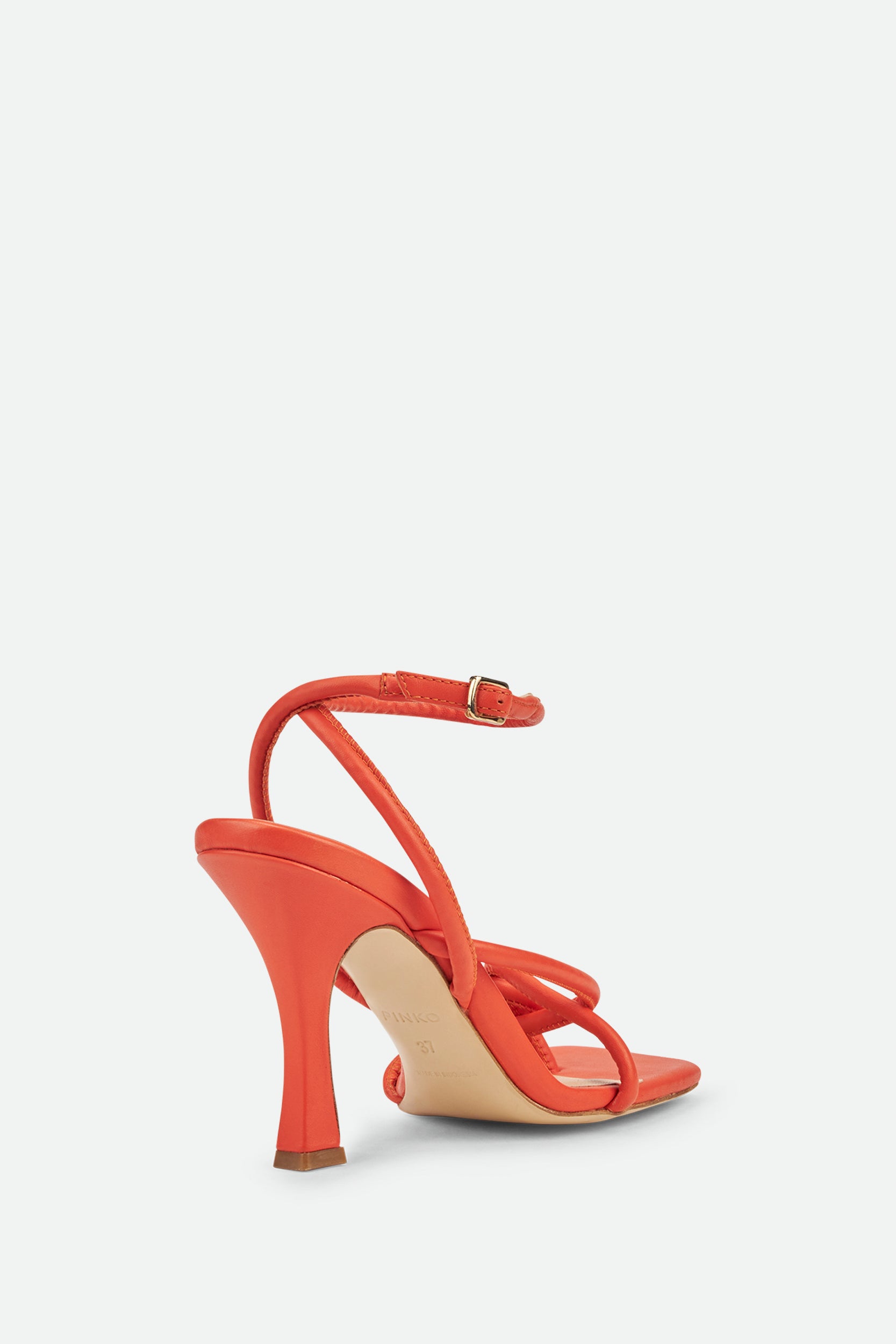 Pinko Sandalo in Pelle Arancio