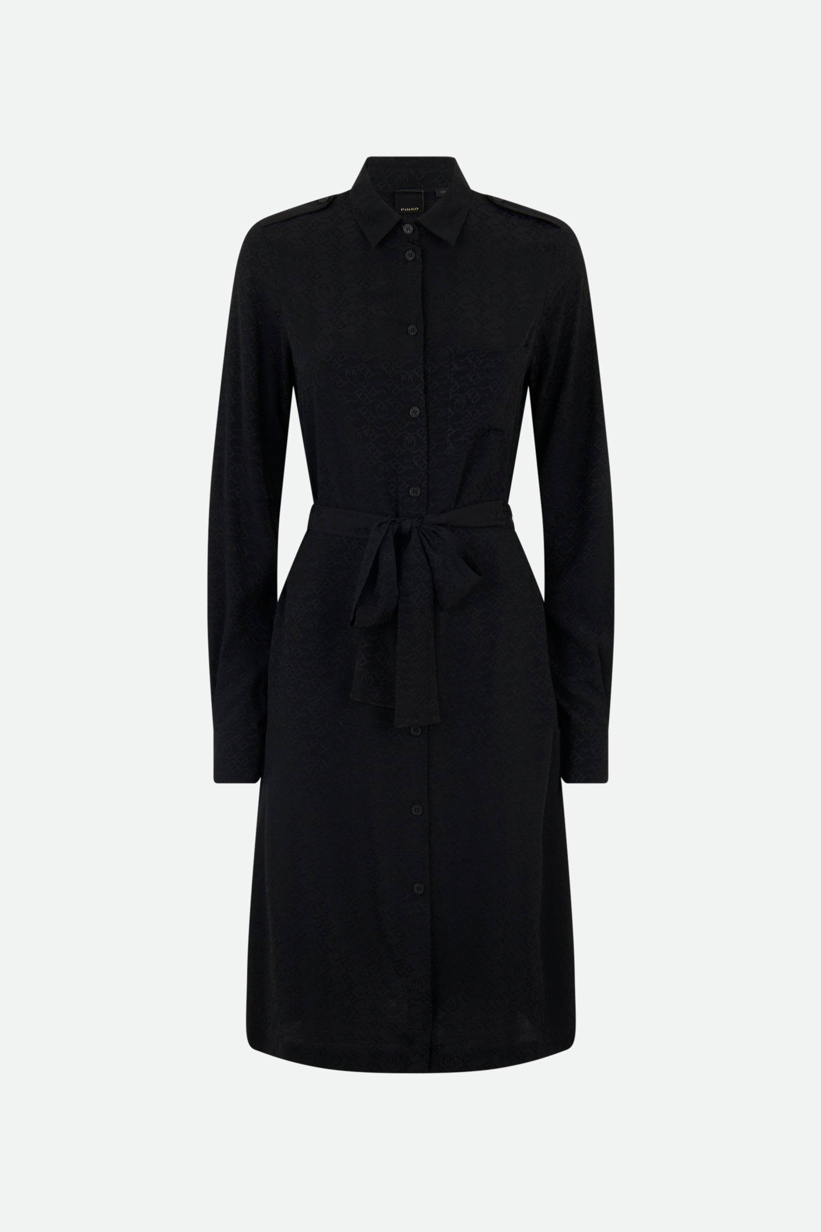 Pinko Black Shirt Dress
