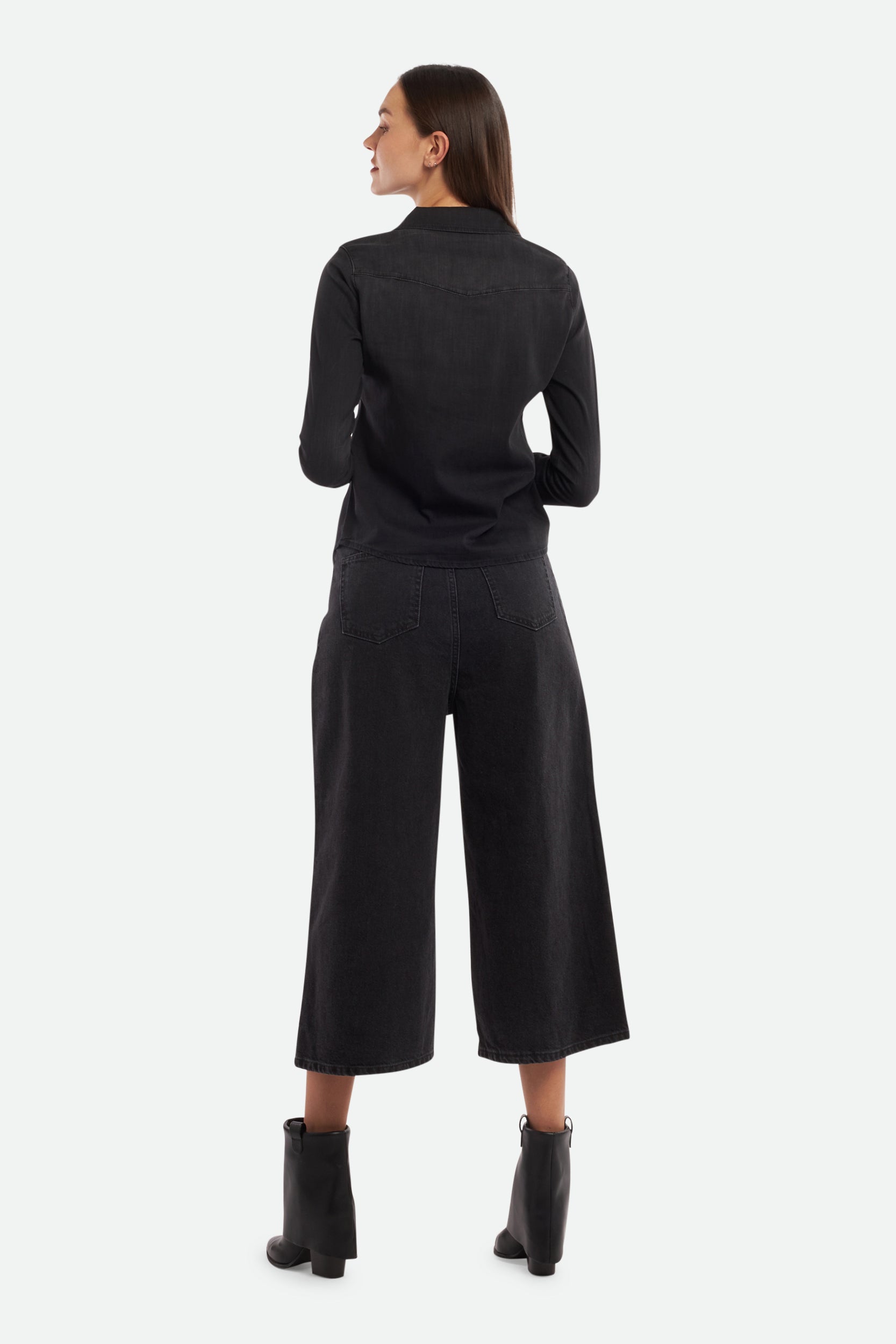 Pinko Jeans Wide Leg Nero