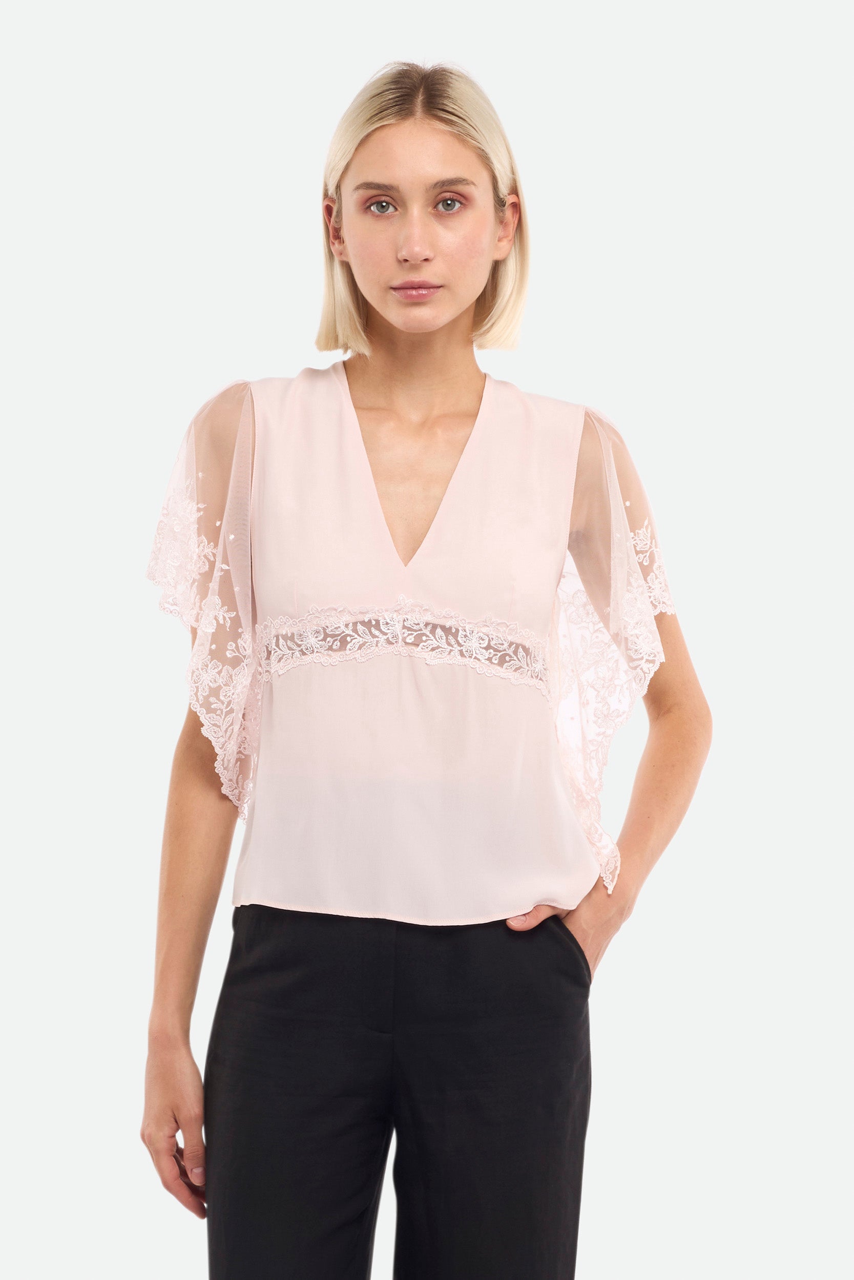 Pinko Blusa Rosa