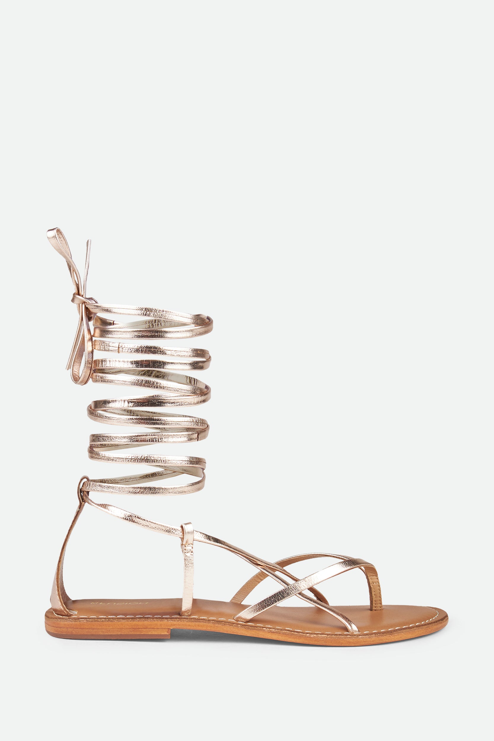 CB Fusion Rose Gold Braided Sandal