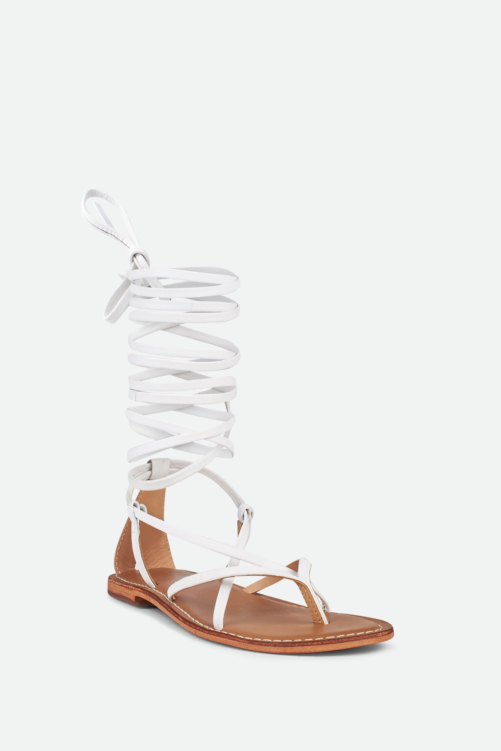 Cb Fusion White Braided Sandal