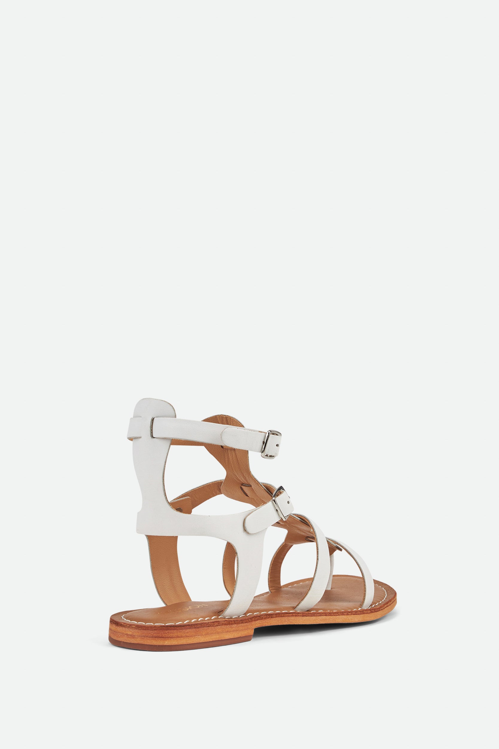 Cb Fusion Sandalo in Pelle Bianco