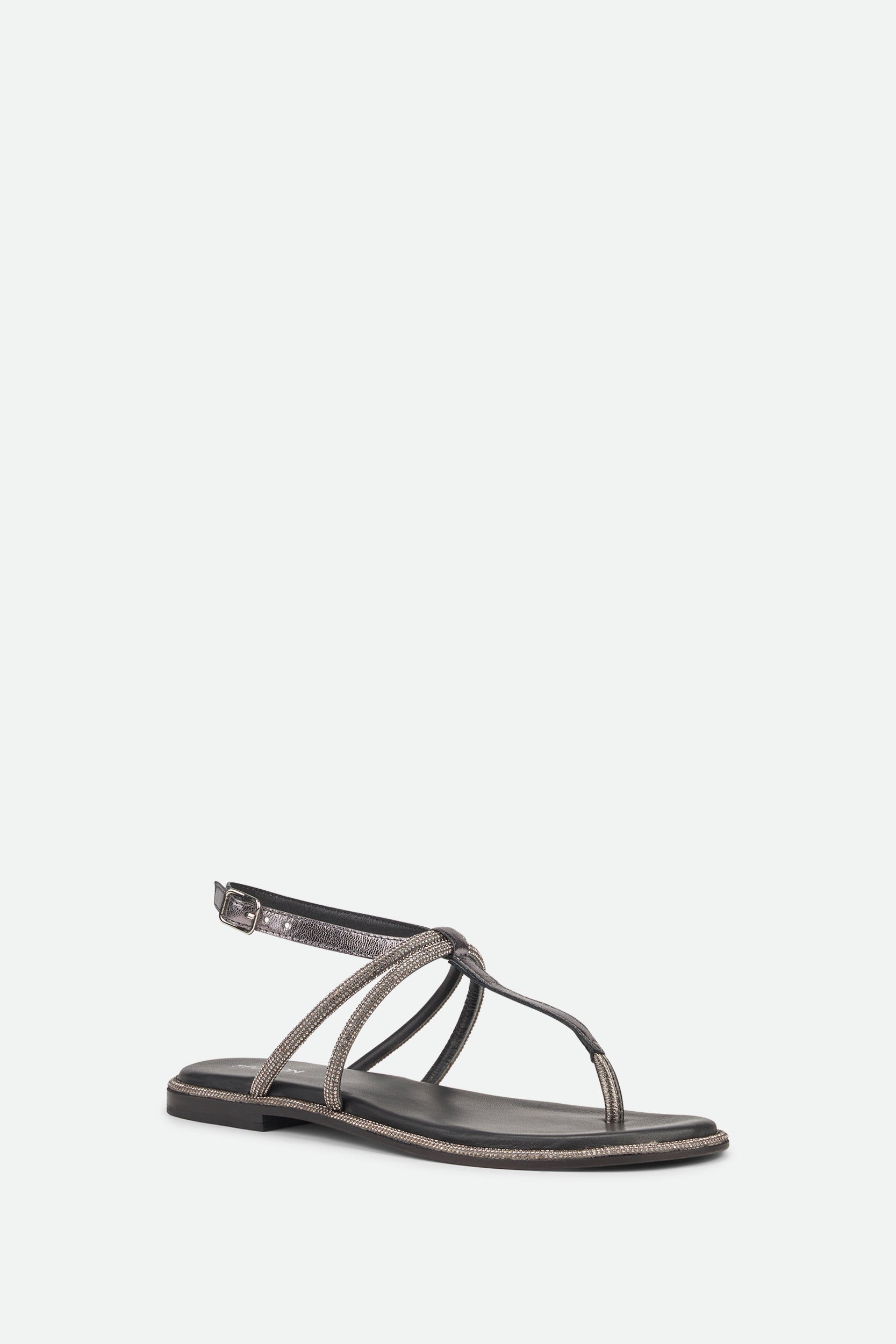 CB Fusion Sandal with Black Rhinestones