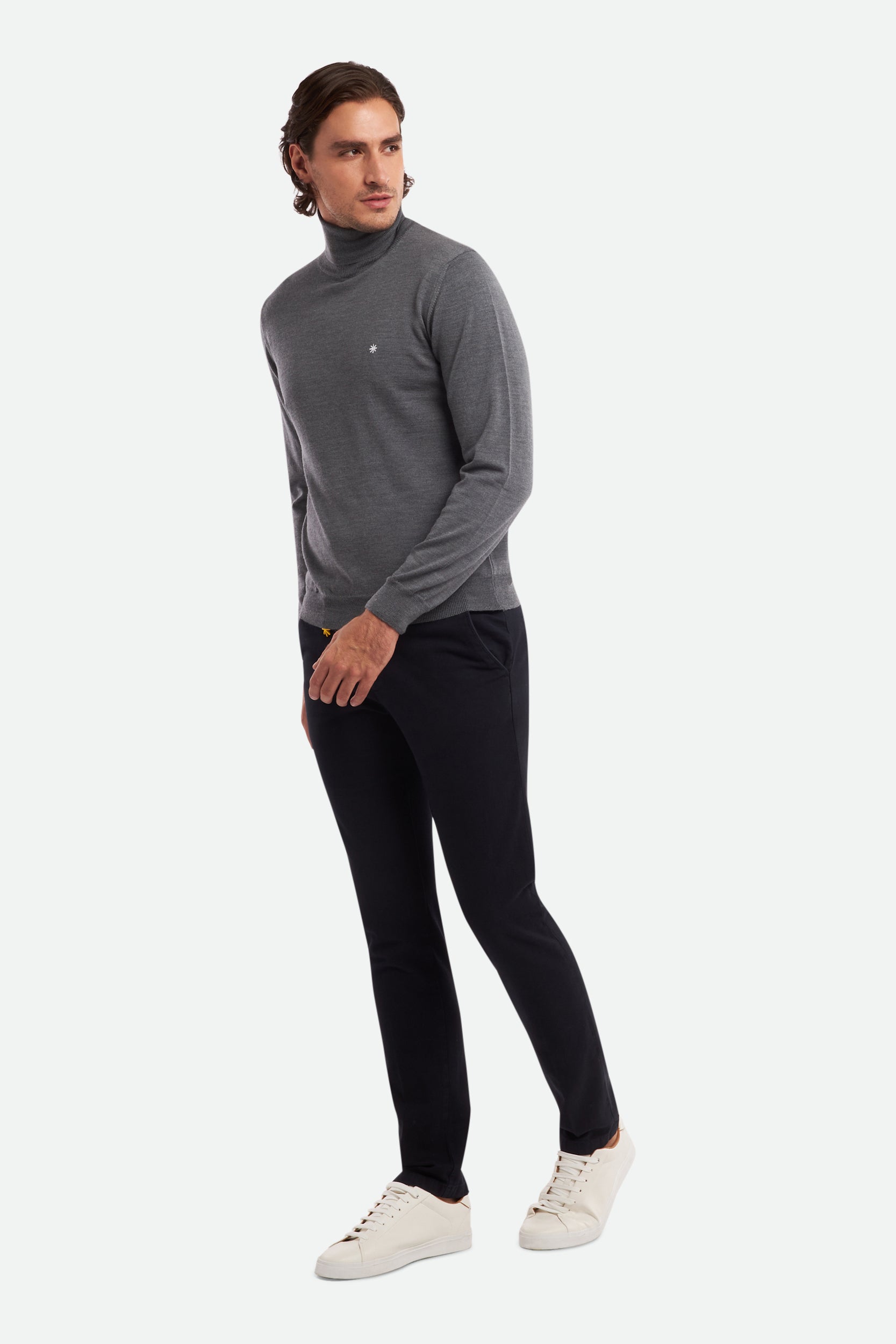 Manuel Ritz Navy Chino Trousers