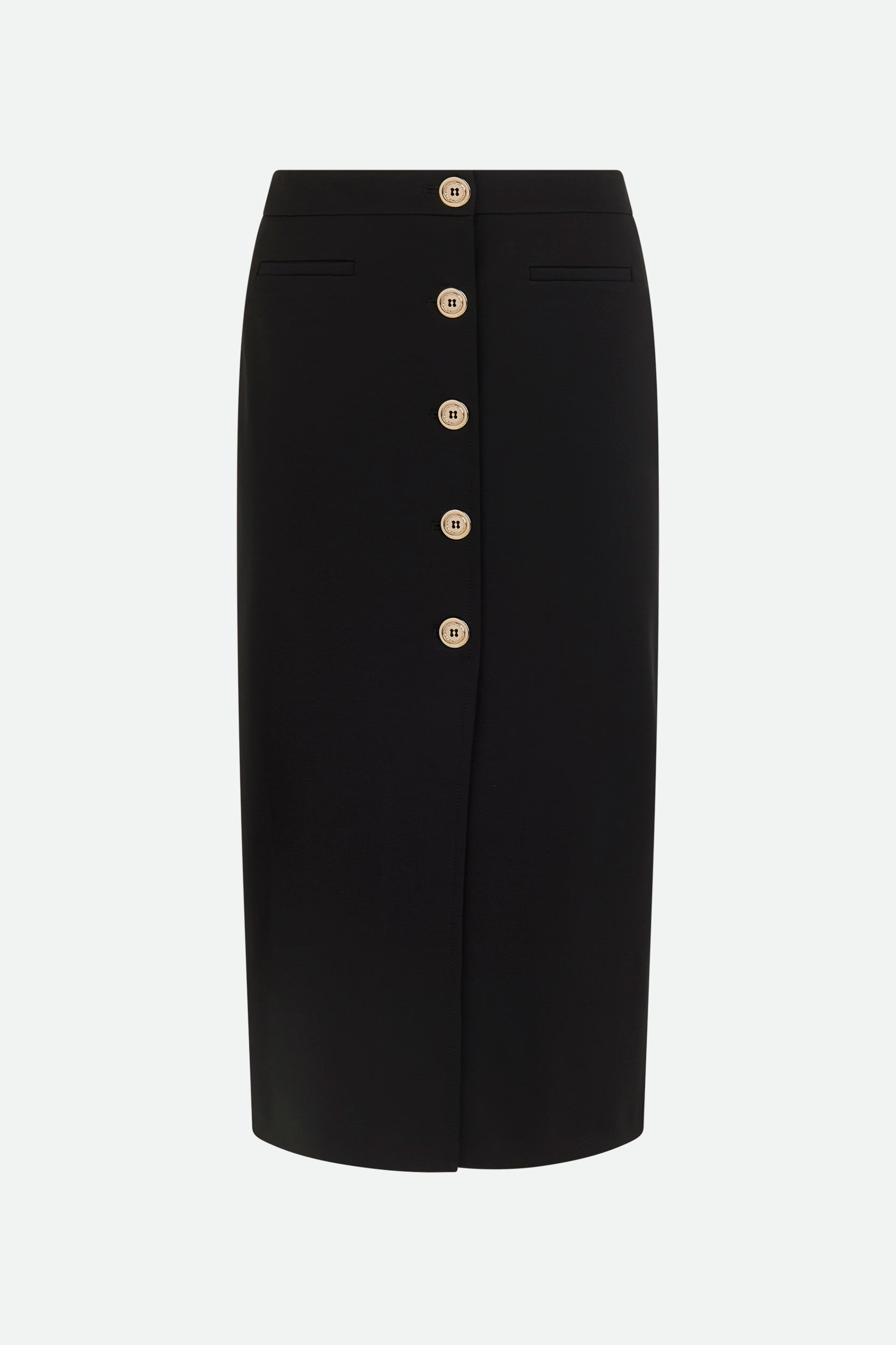 Pinko Black Pencil Skirt