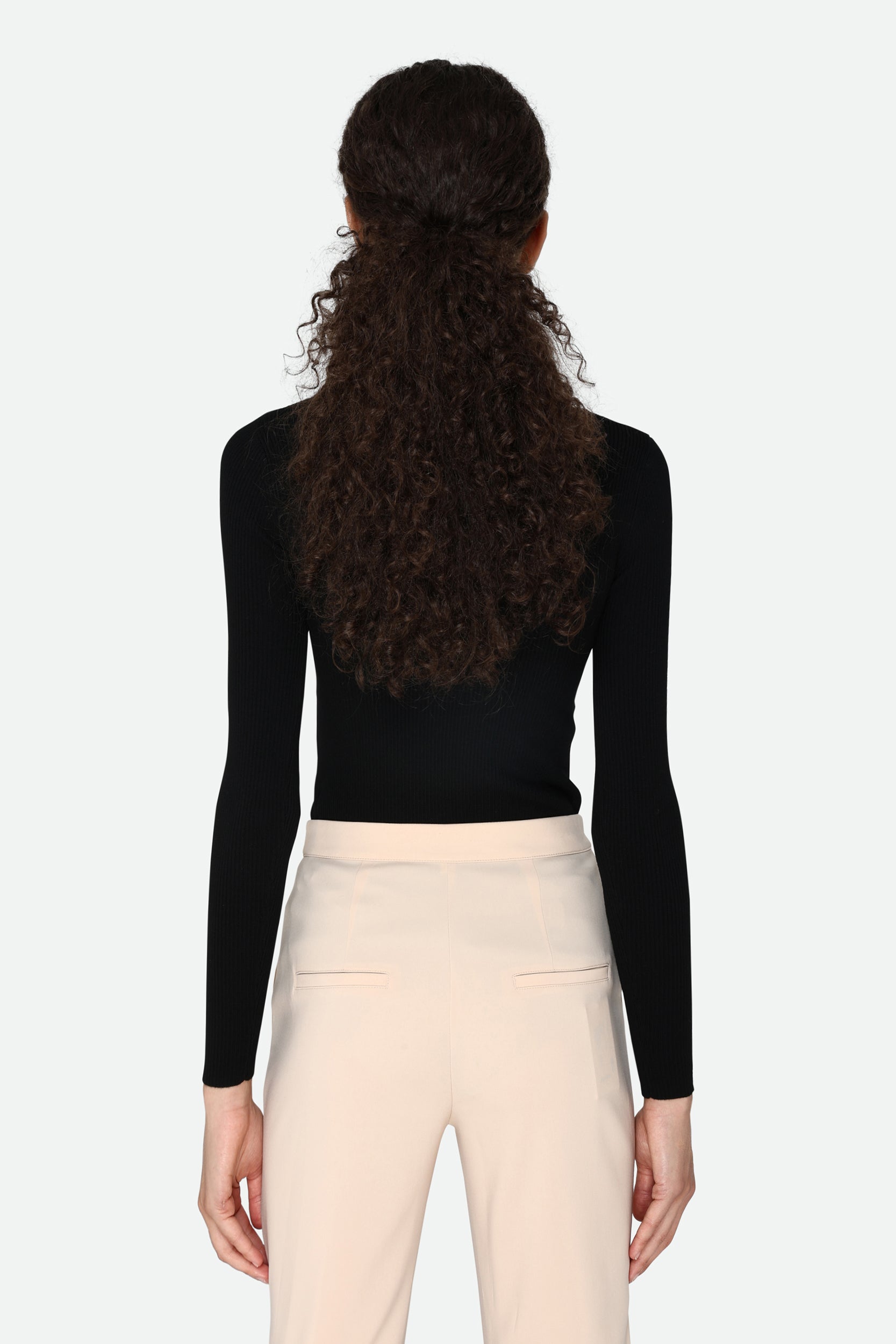 Pinko Maglia Nera Logata