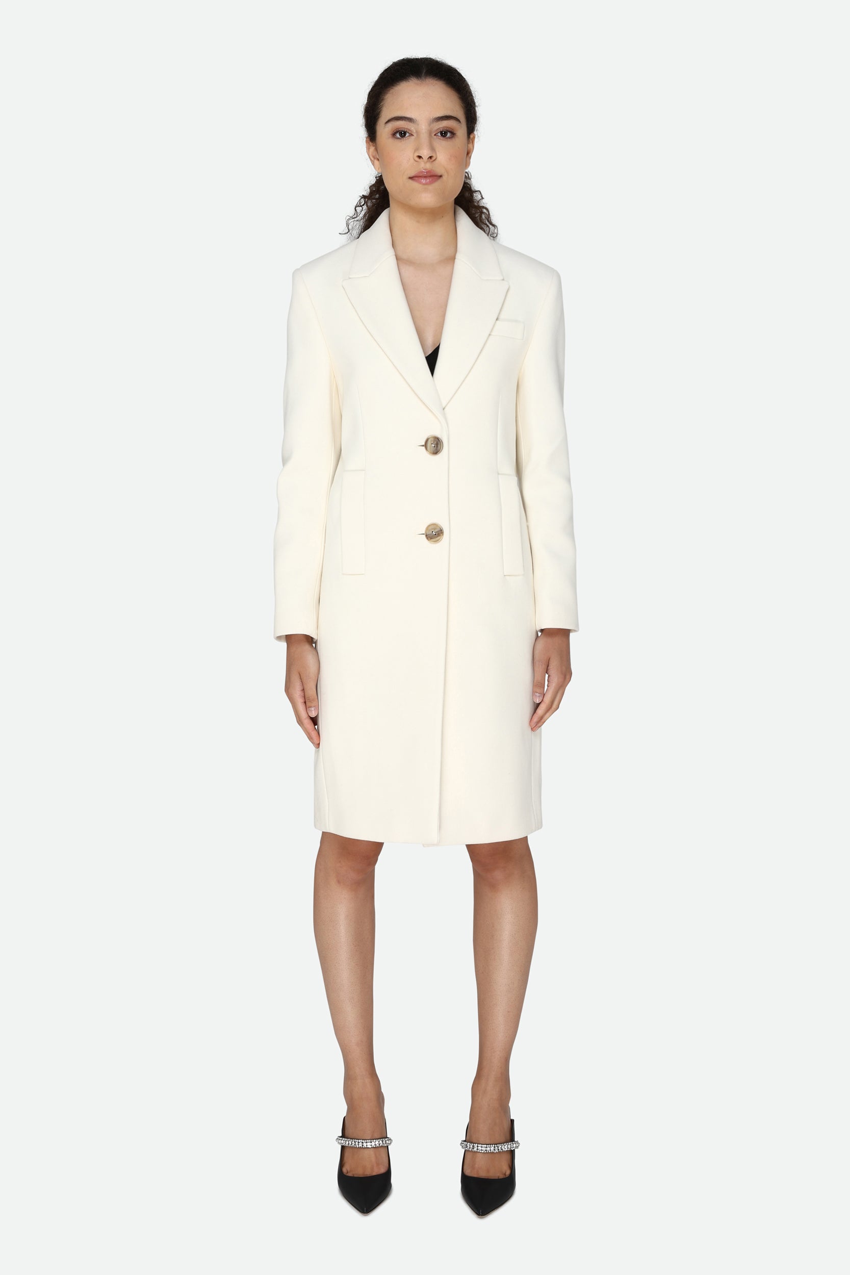 Pinko Cappotto Bianco