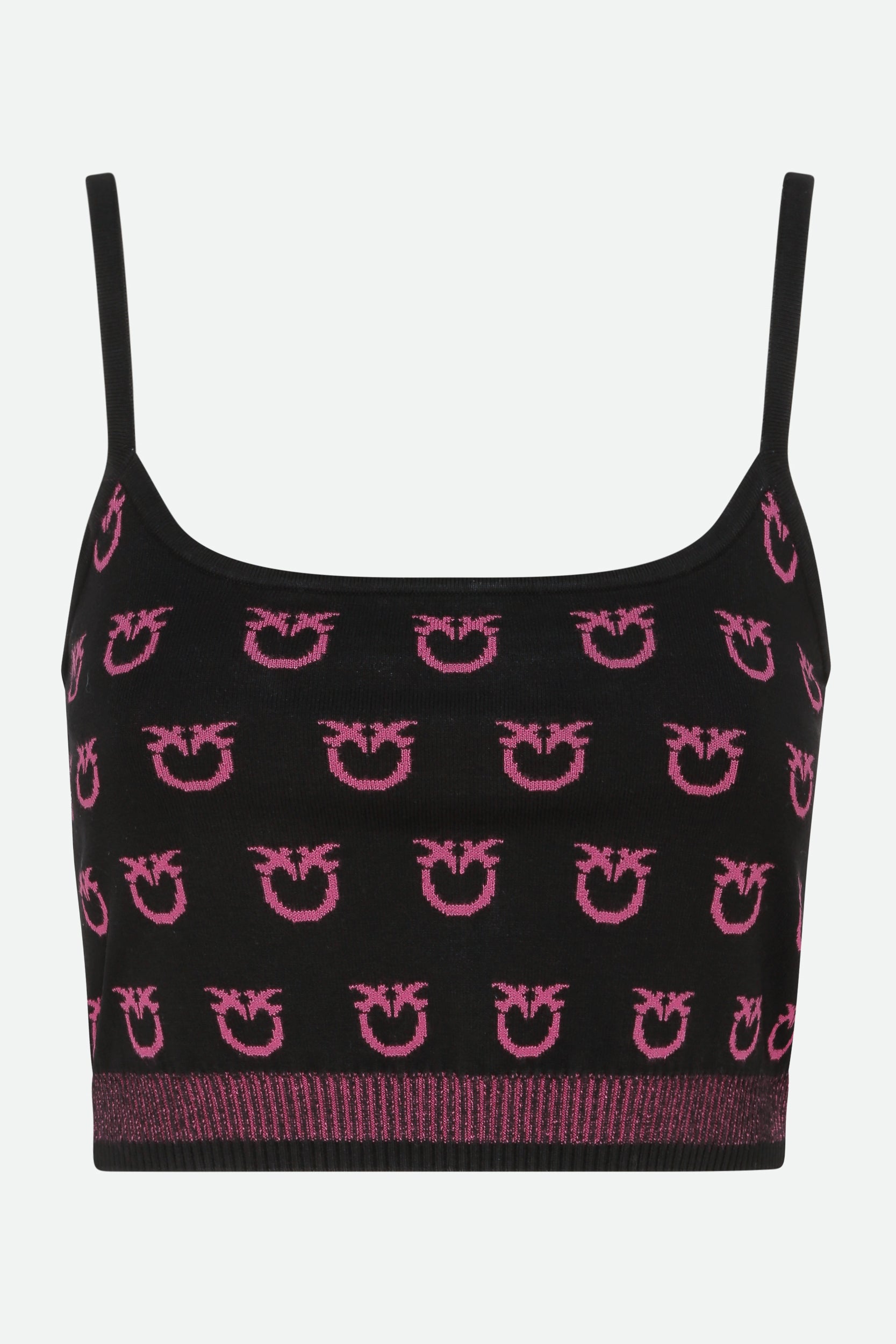 Pinko Black Logo Top
