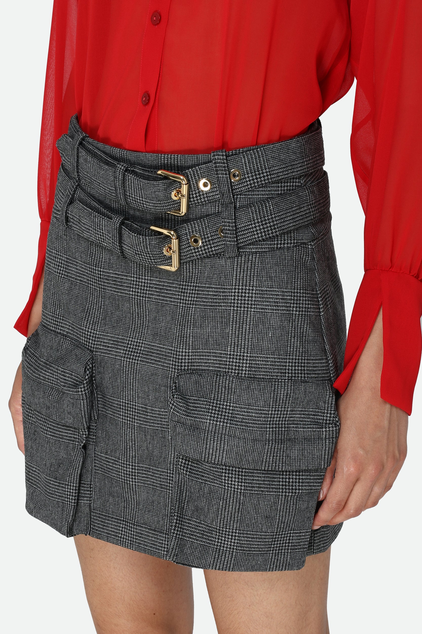 Pinko Minigonna Grigia