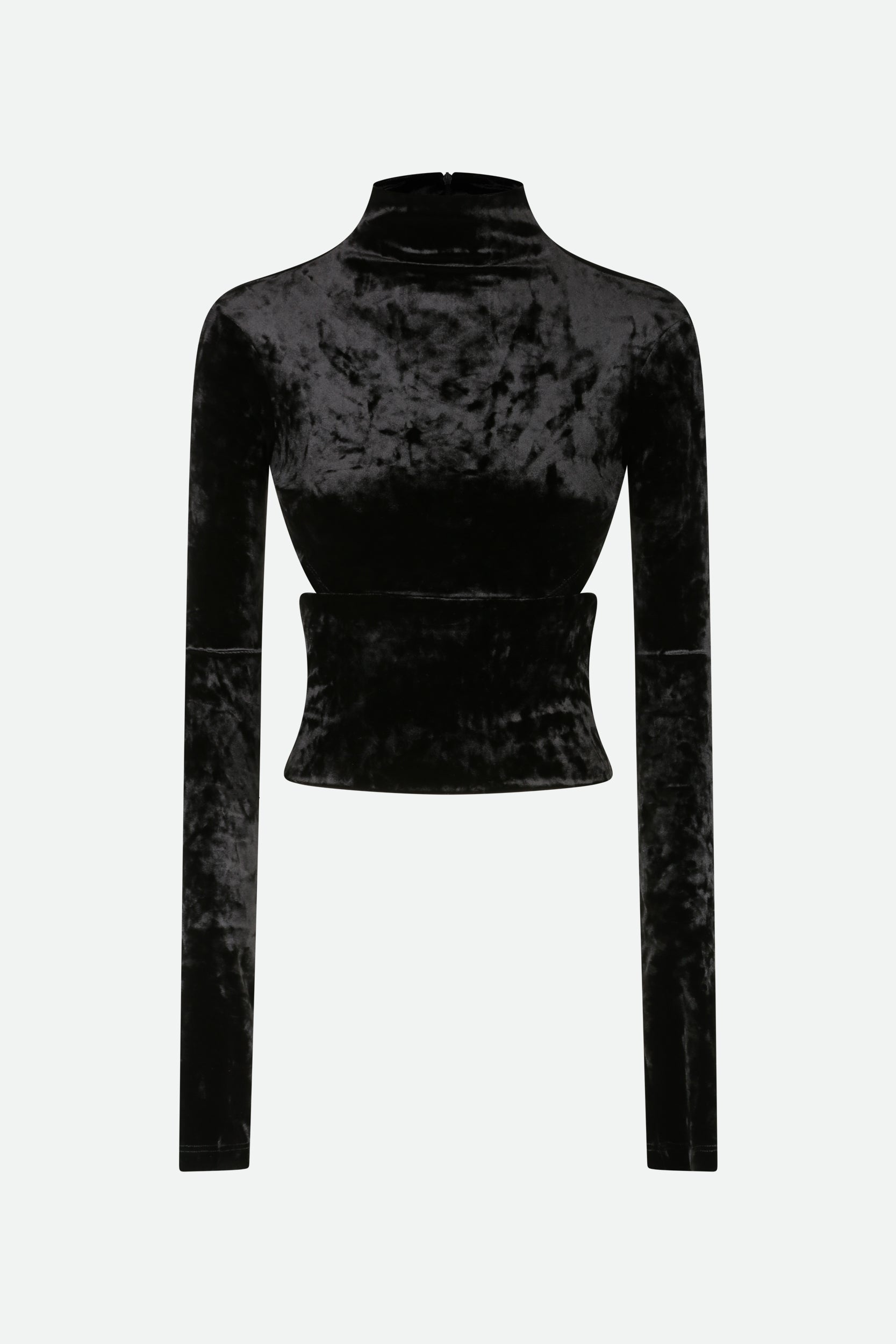 Pinko Black Velvet Sweater