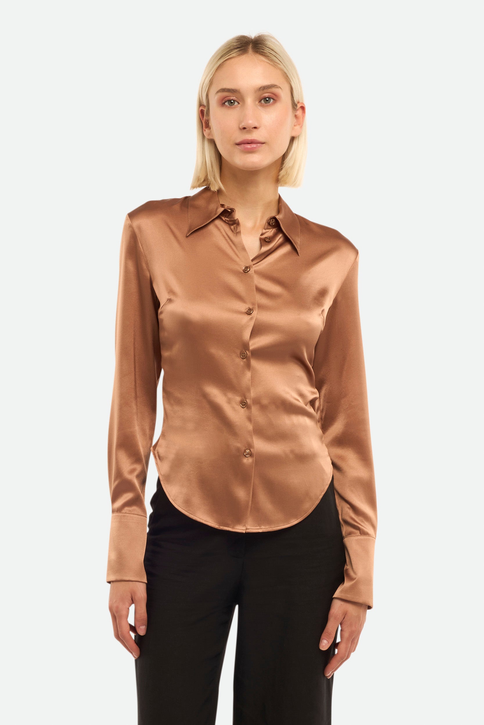 Pinko Camicia Marrone