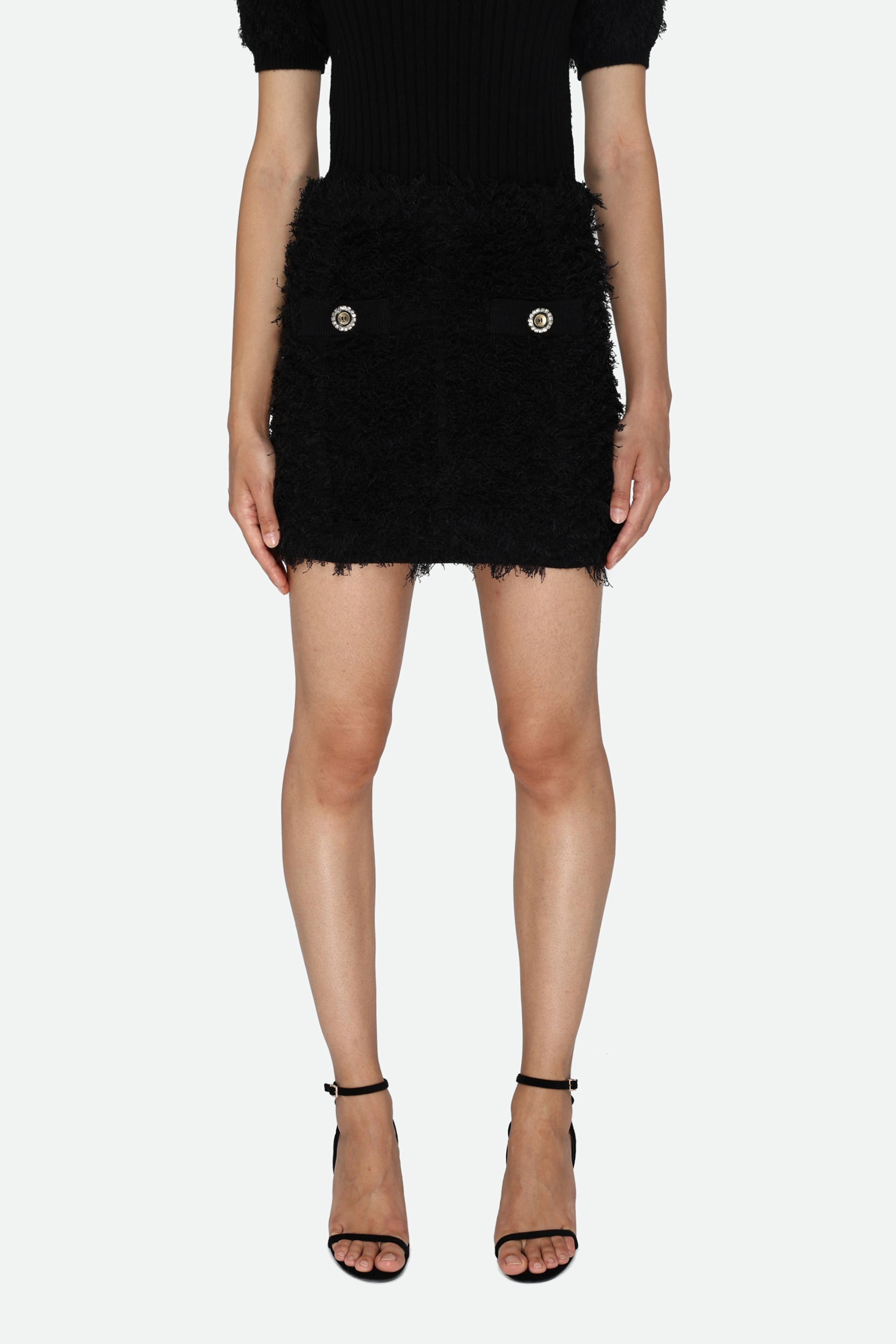 Pinko Black Mini Skirt