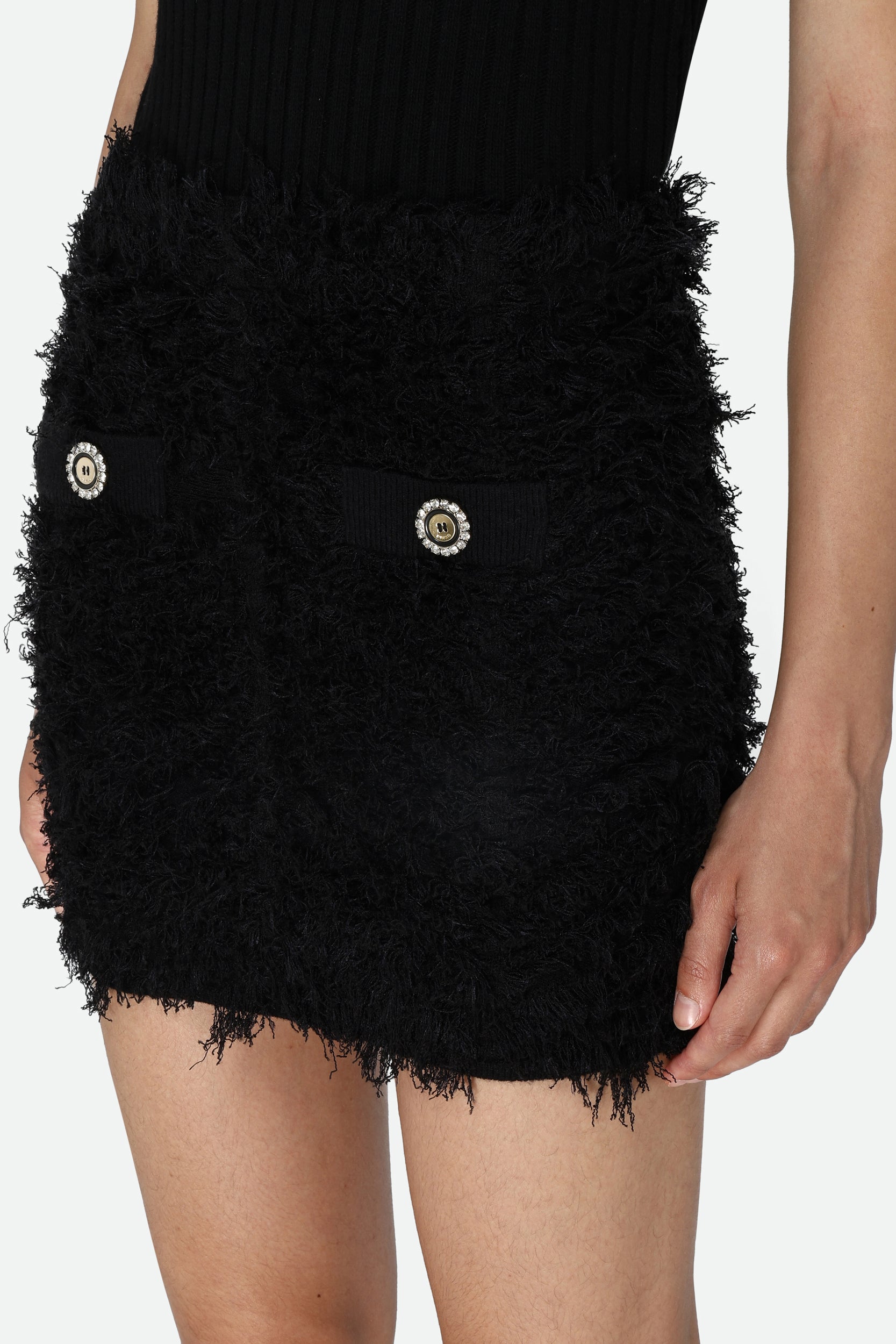 Pinko Black Mini Skirt