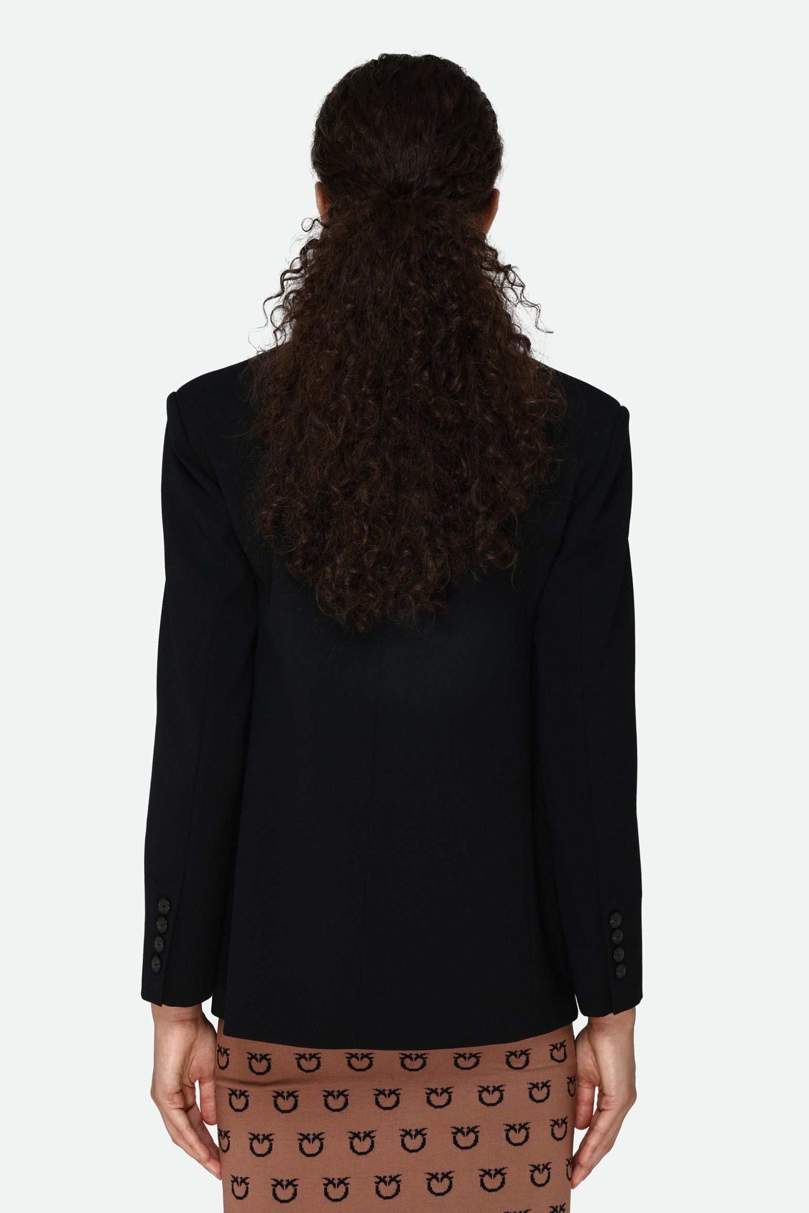 Pinko Giacca Doppiopetto Nera