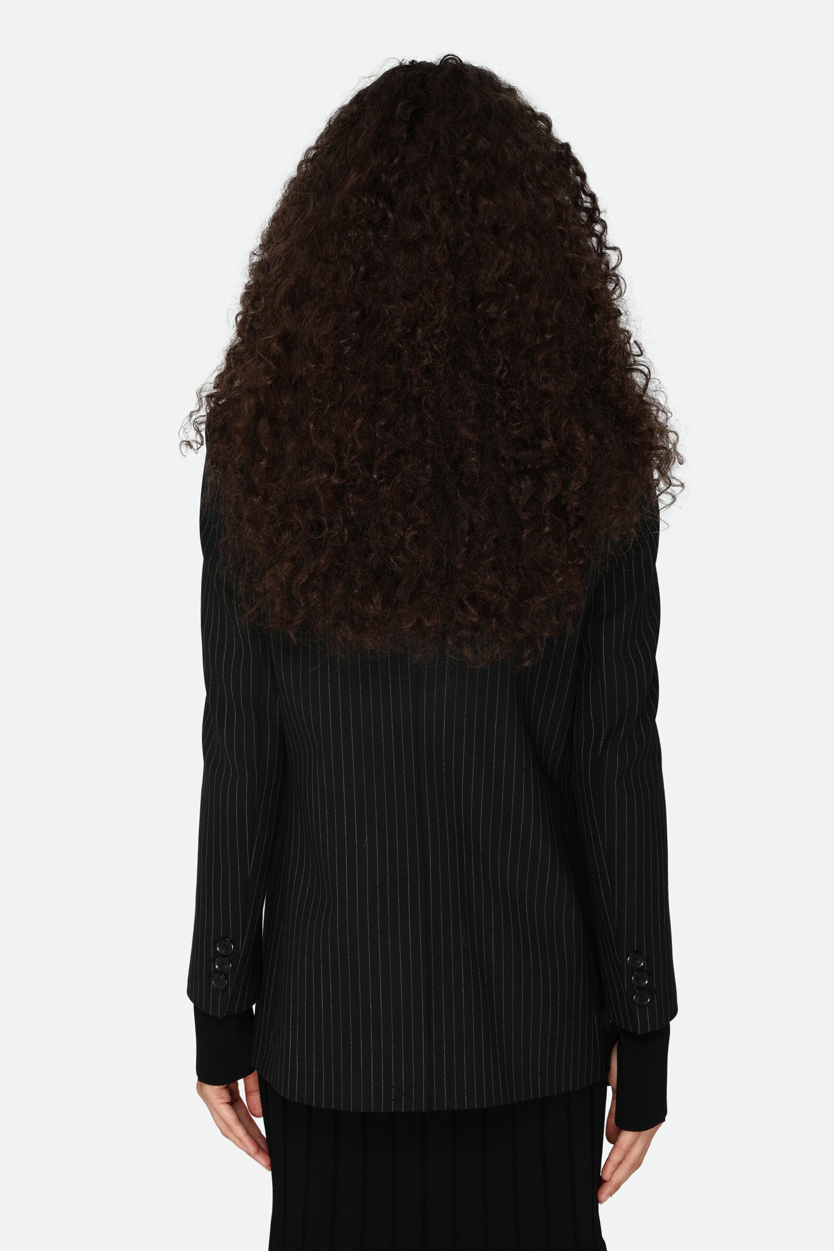 Pinko Blazer Nero Gessato
