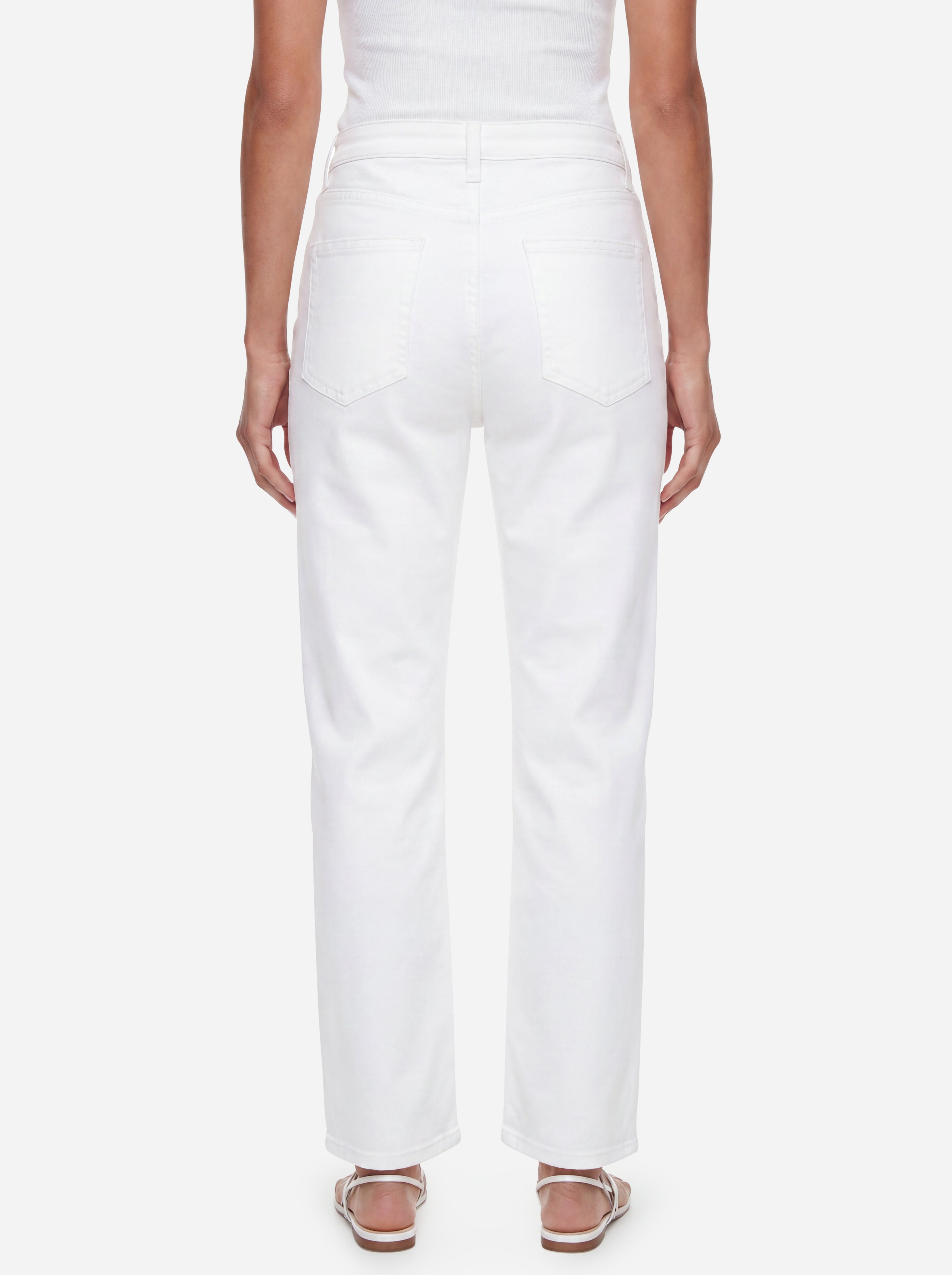 Fabiana Filippi Jeans Bianchi in Cotone