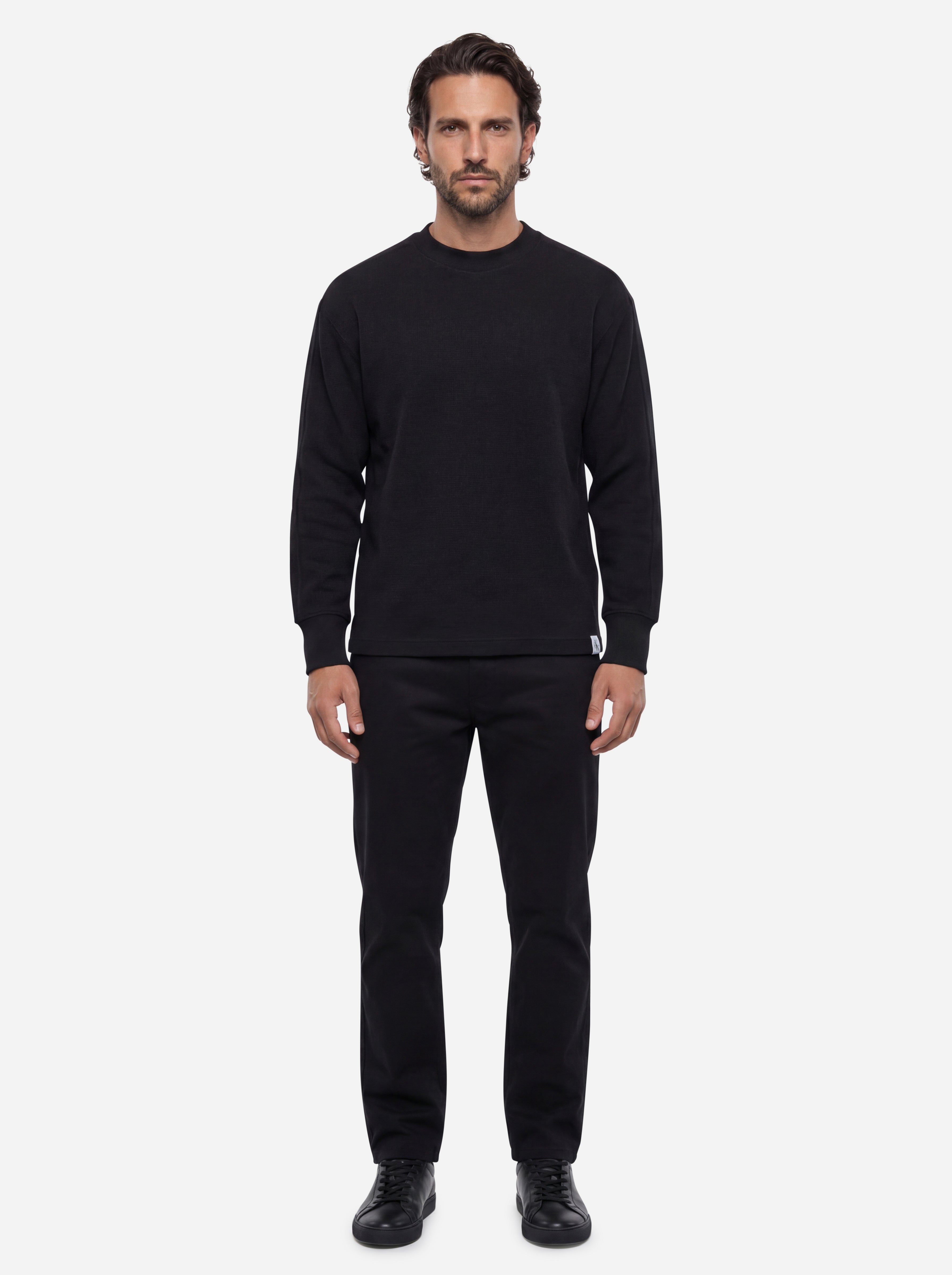 Calvin Klein Jeans Black Cotton T-shirt