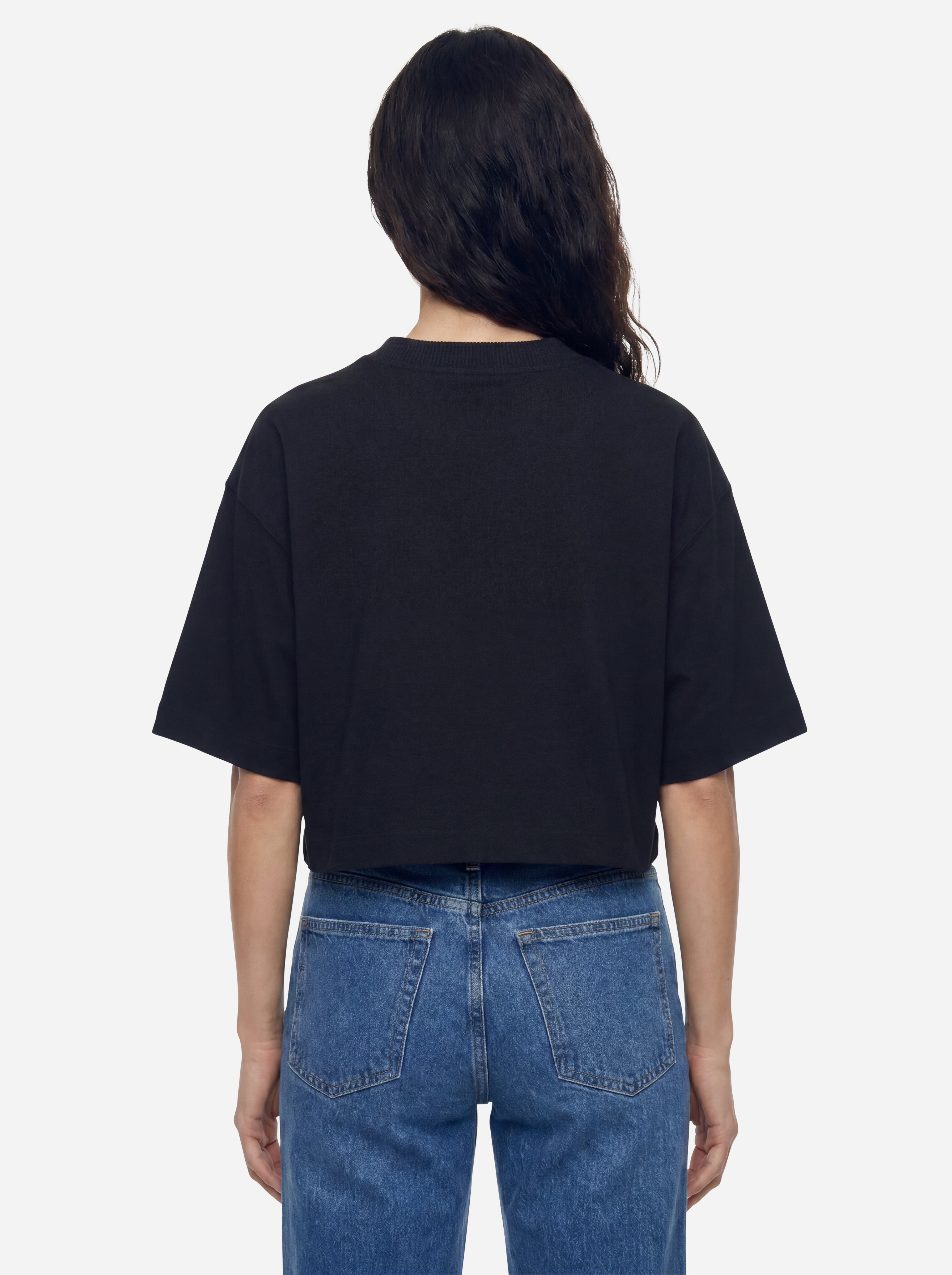 Calvin Klein Jeans Felpa Corta Maniche Corte con Logo