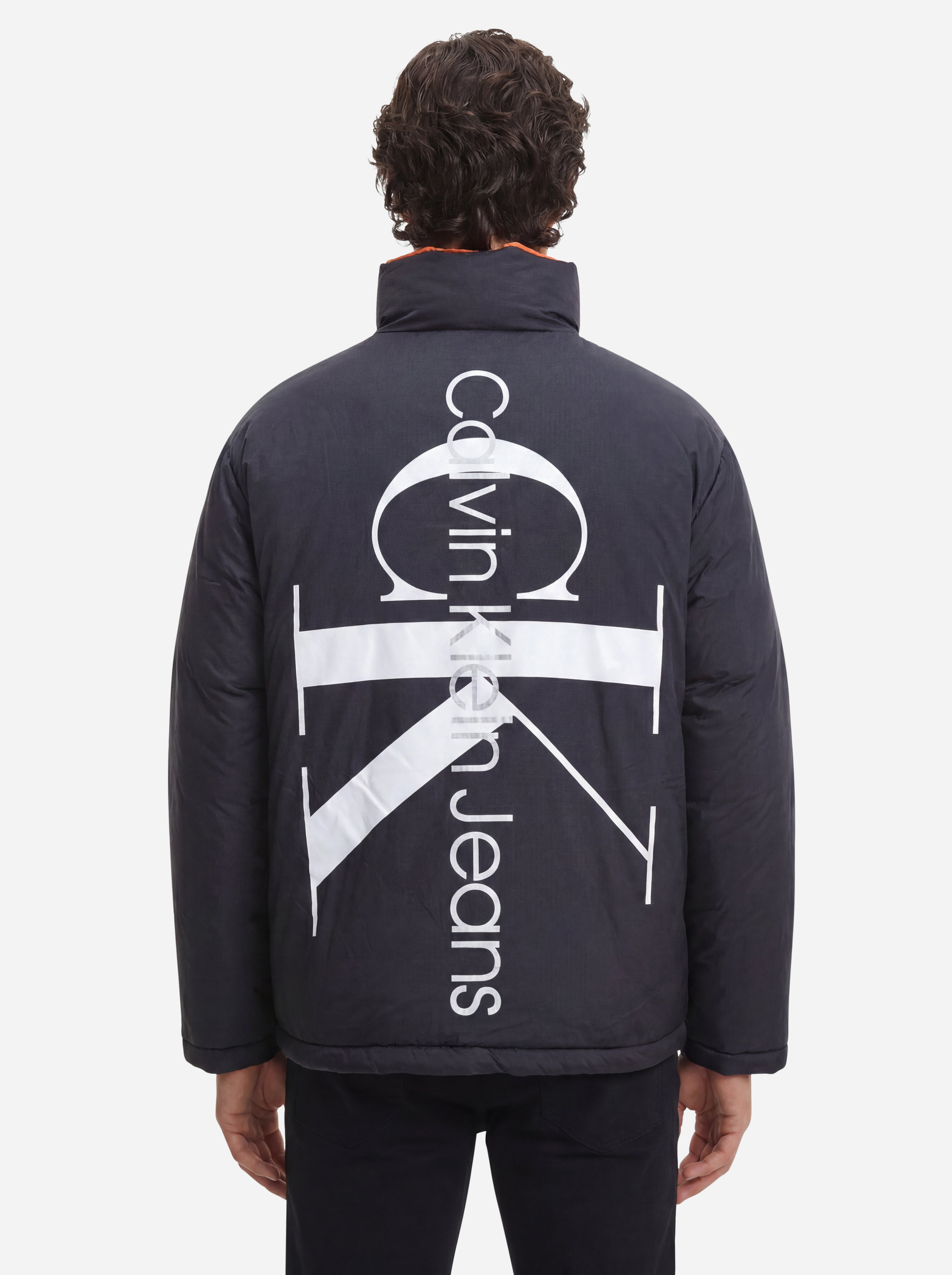 Calvin Klein Jeans CK Reversible Down Jacket Blue