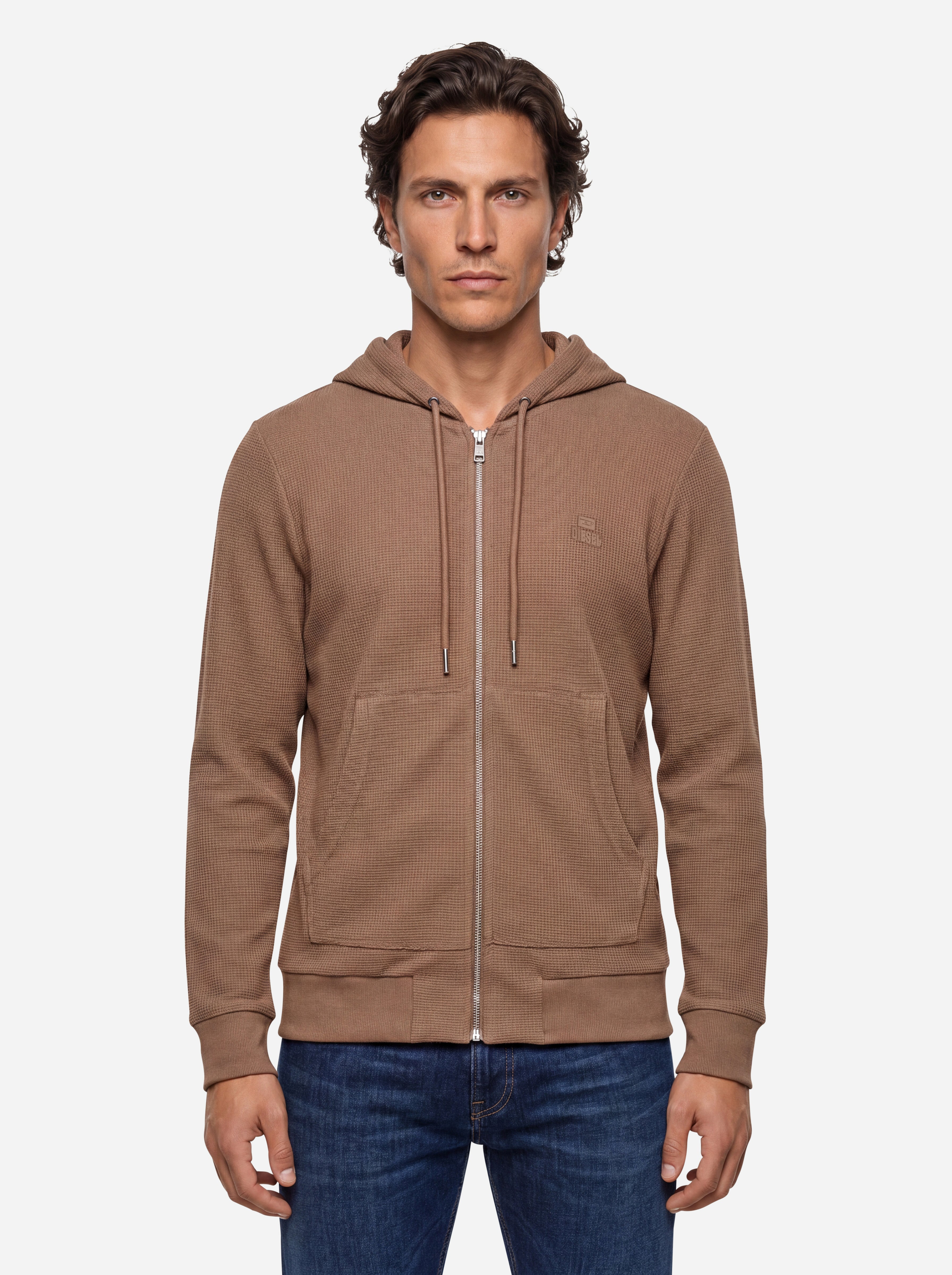 Diesel Felpa Con Zip