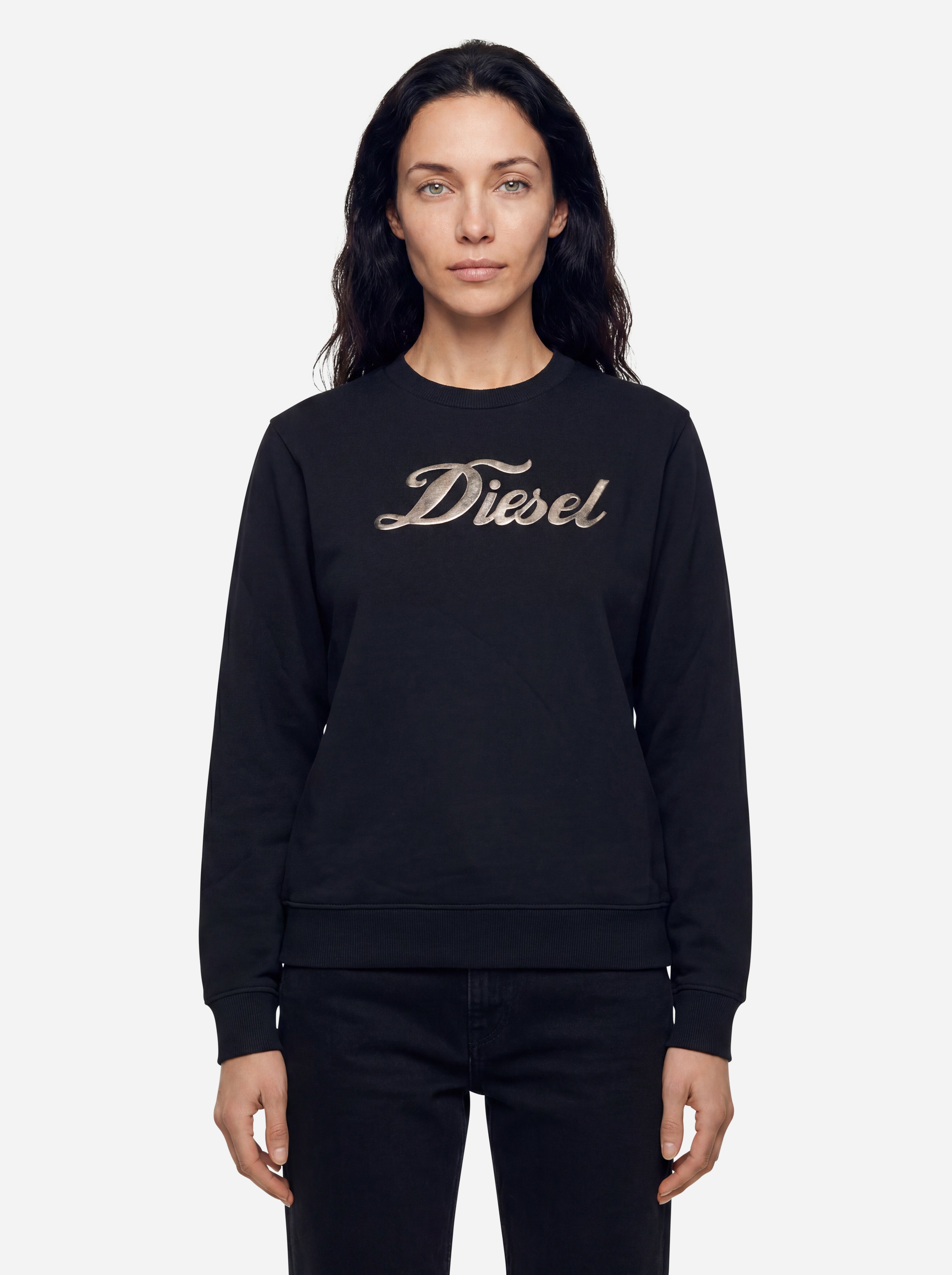 Diesel Felpa con Logo Basica