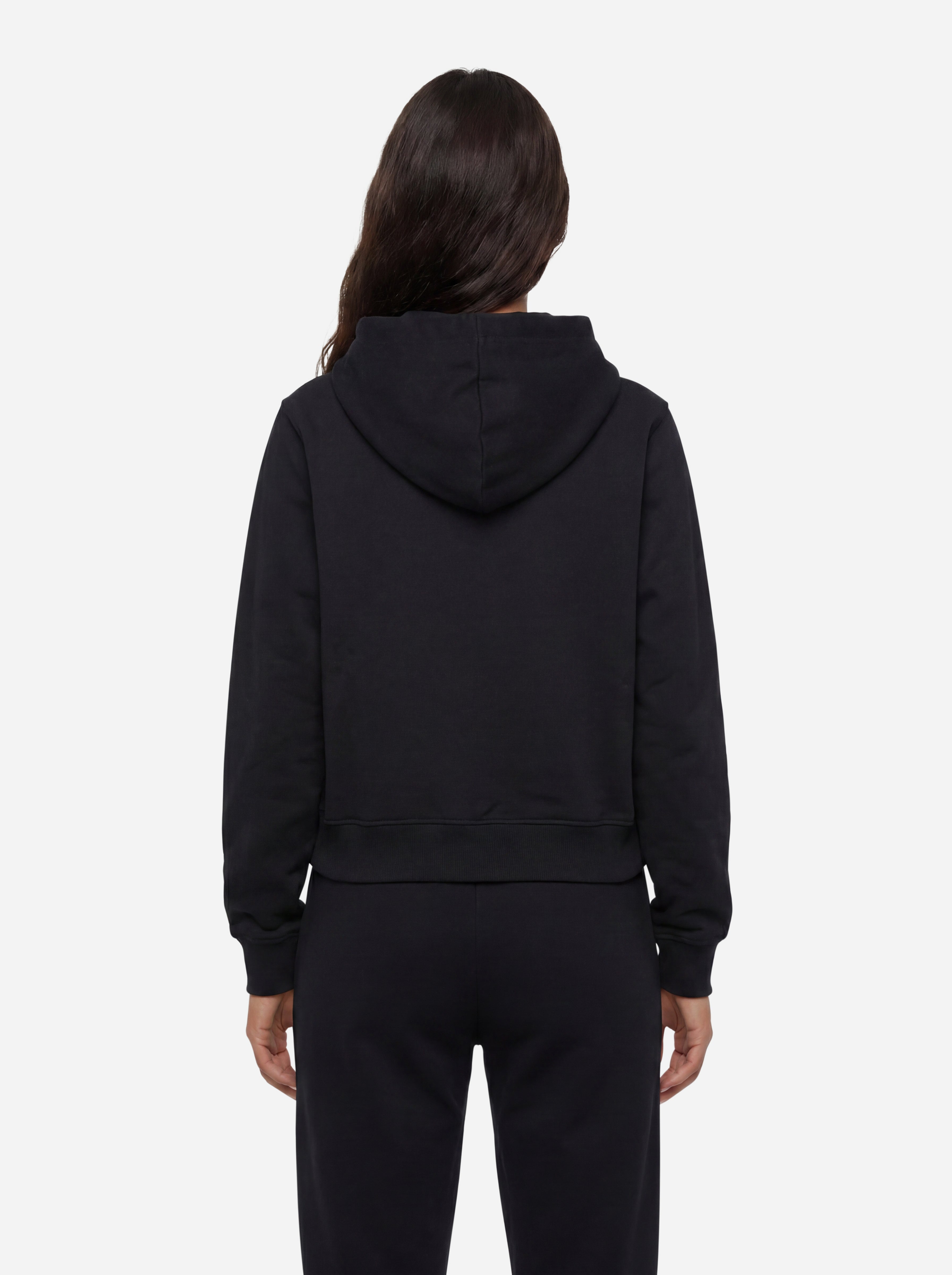 Diesel Felpa con Cappuccio con Logo Nera